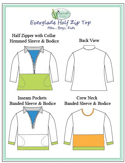 Men's Everglade Half Zip Pullover