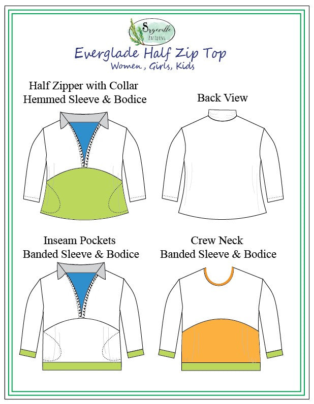 Everglade Half Zip Pullover