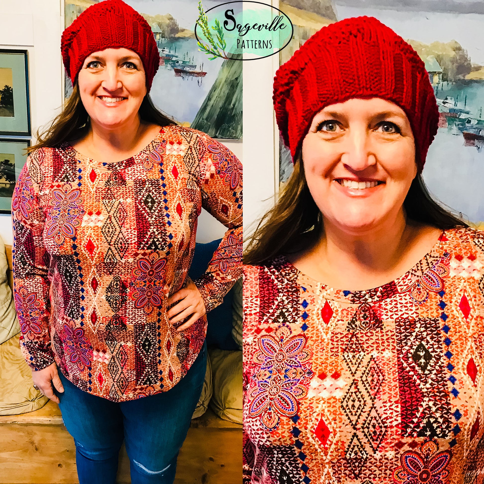Buttercup Tee *Grab it for FREE with the code in the Sageville Patterns Sewing Group on Facebook!