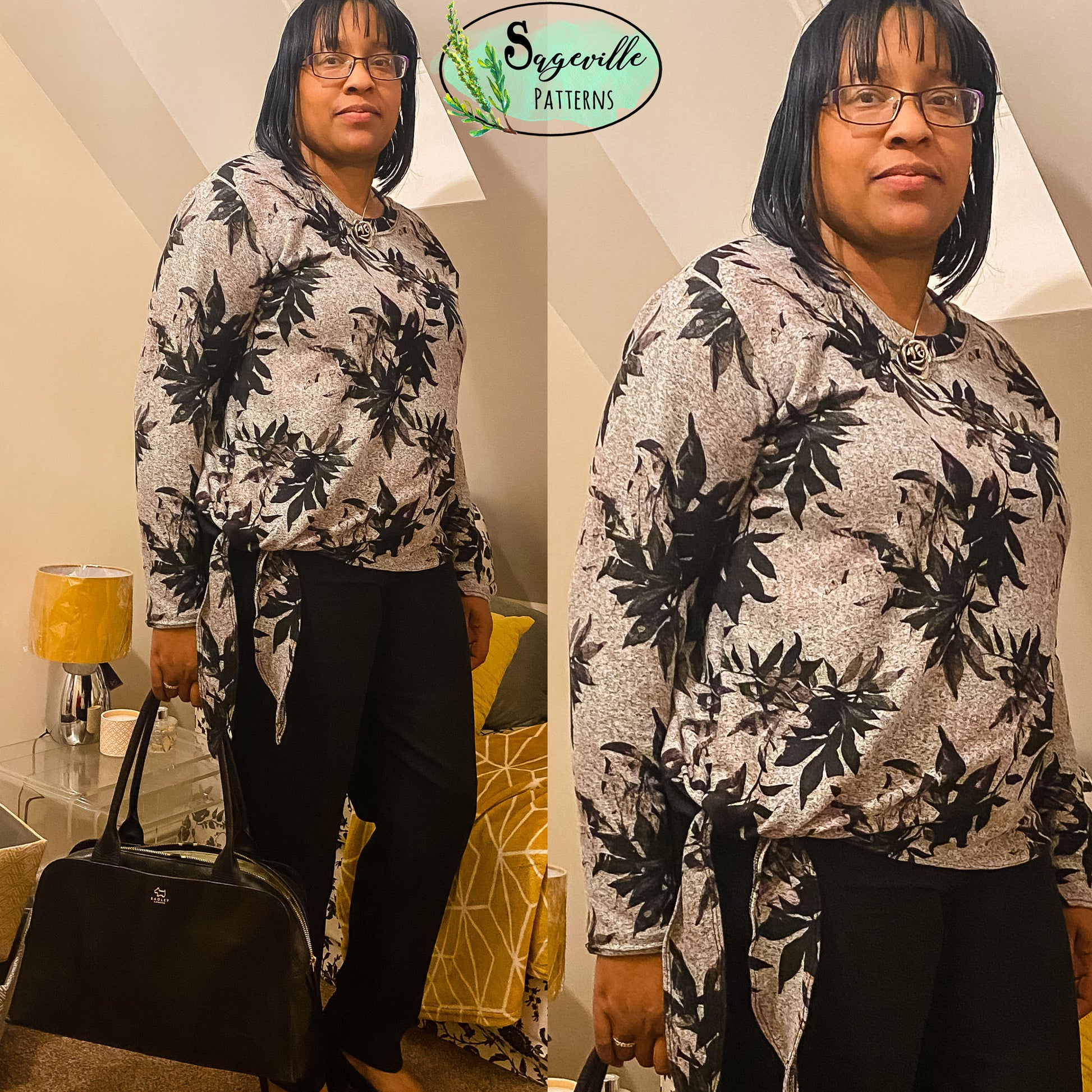 Buttercup Tee *Grab it for FREE with the code in the Sageville Patterns Sewing Group on Facebook!