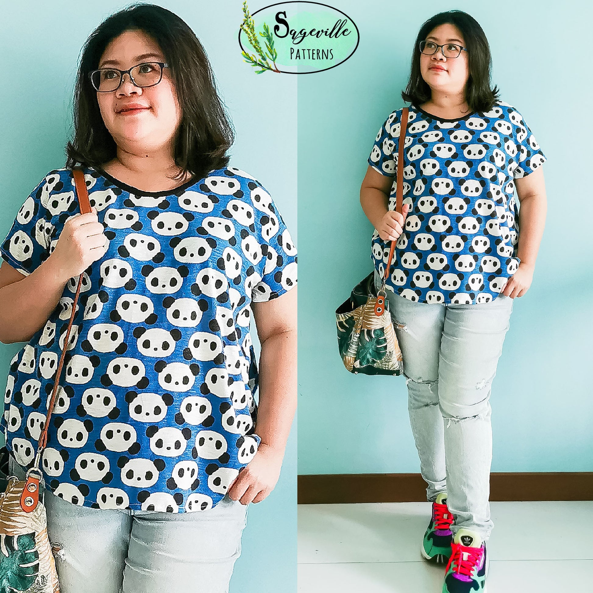 Buttercup Tee *Grab it for FREE with the code in the Sageville Patterns Sewing Group on Facebook!