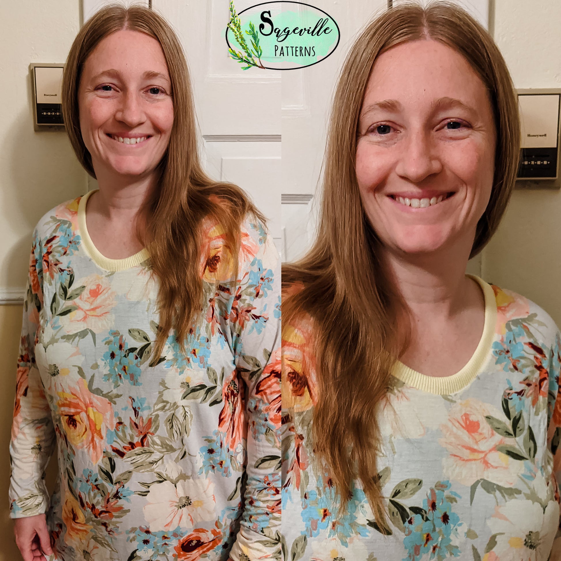 Buttercup Tee *Grab it for FREE with the code in the Sageville Patterns Sewing Group on Facebook!