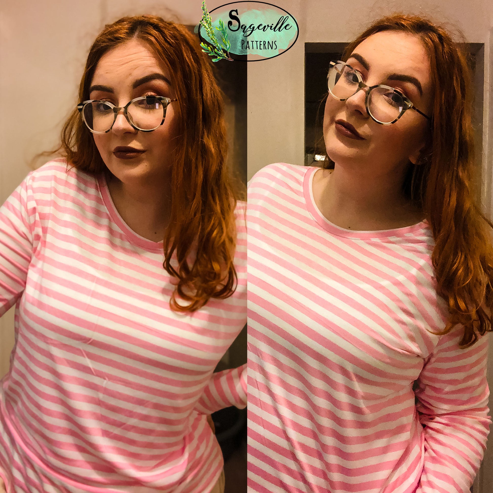 Buttercup Tee *Grab it for FREE with the code in the Sageville Patterns Sewing Group on Facebook!