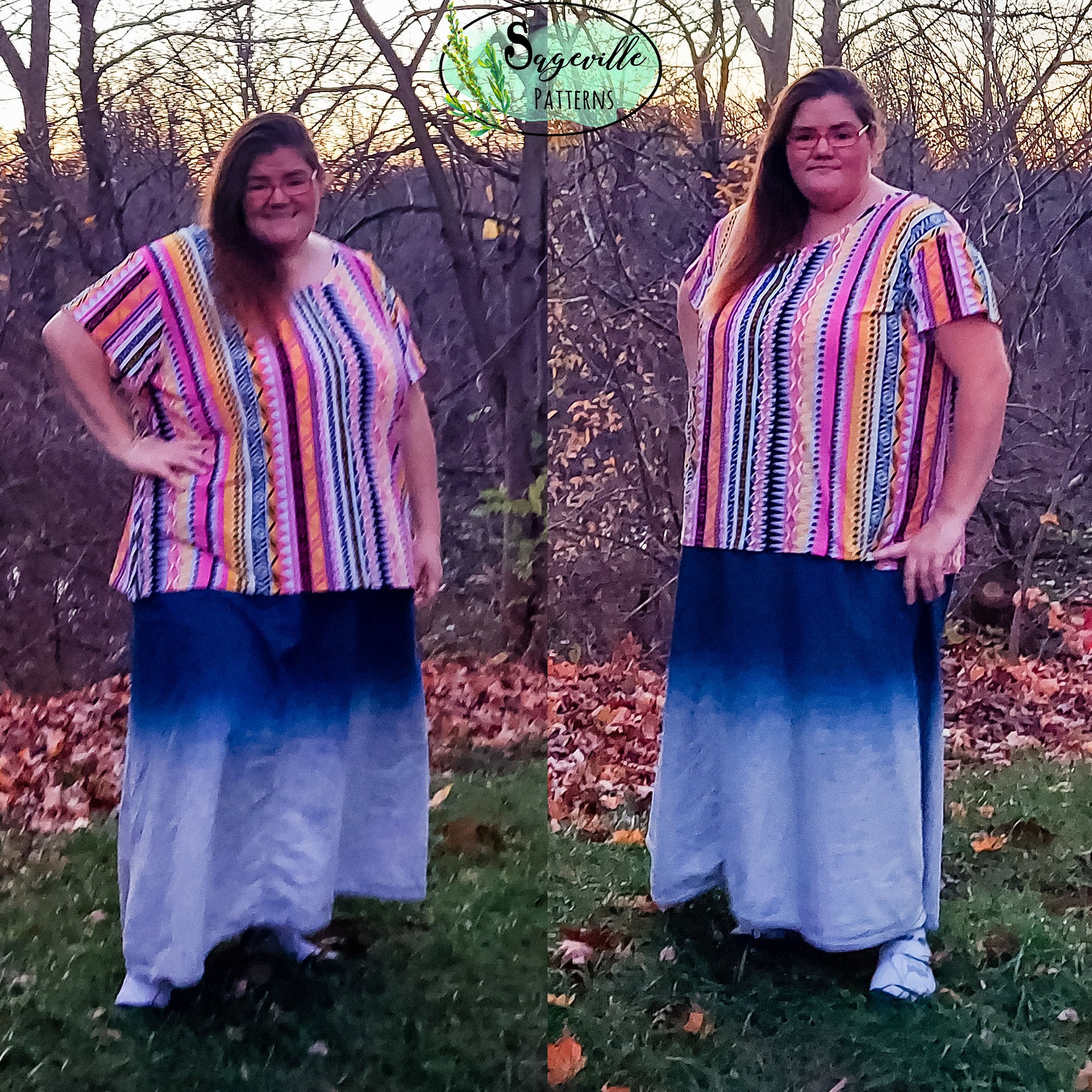 Buttercup Tee *Grab it for FREE with the code in the Sageville Patterns Sewing Group on Facebook!