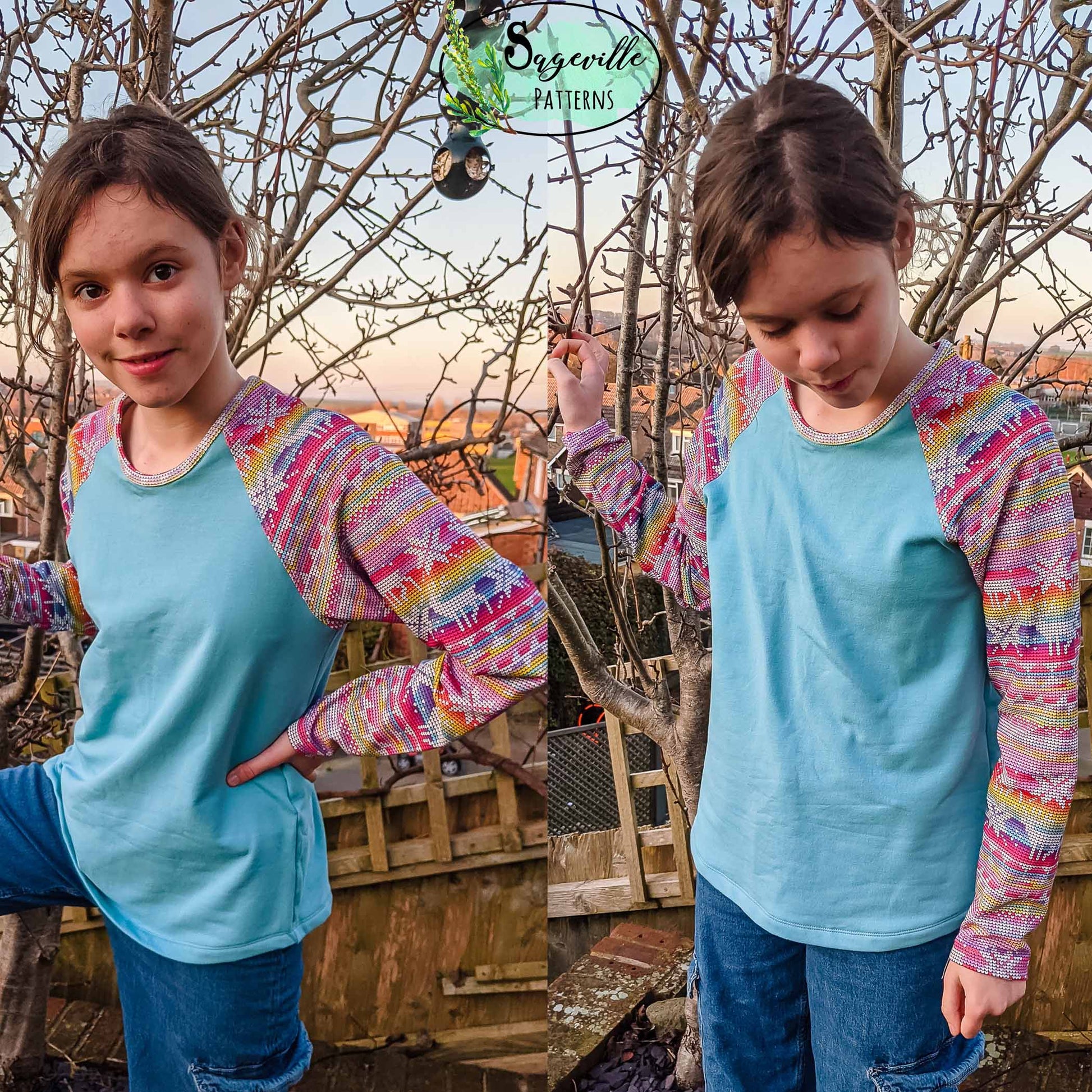 Kid's Canyon Raglan