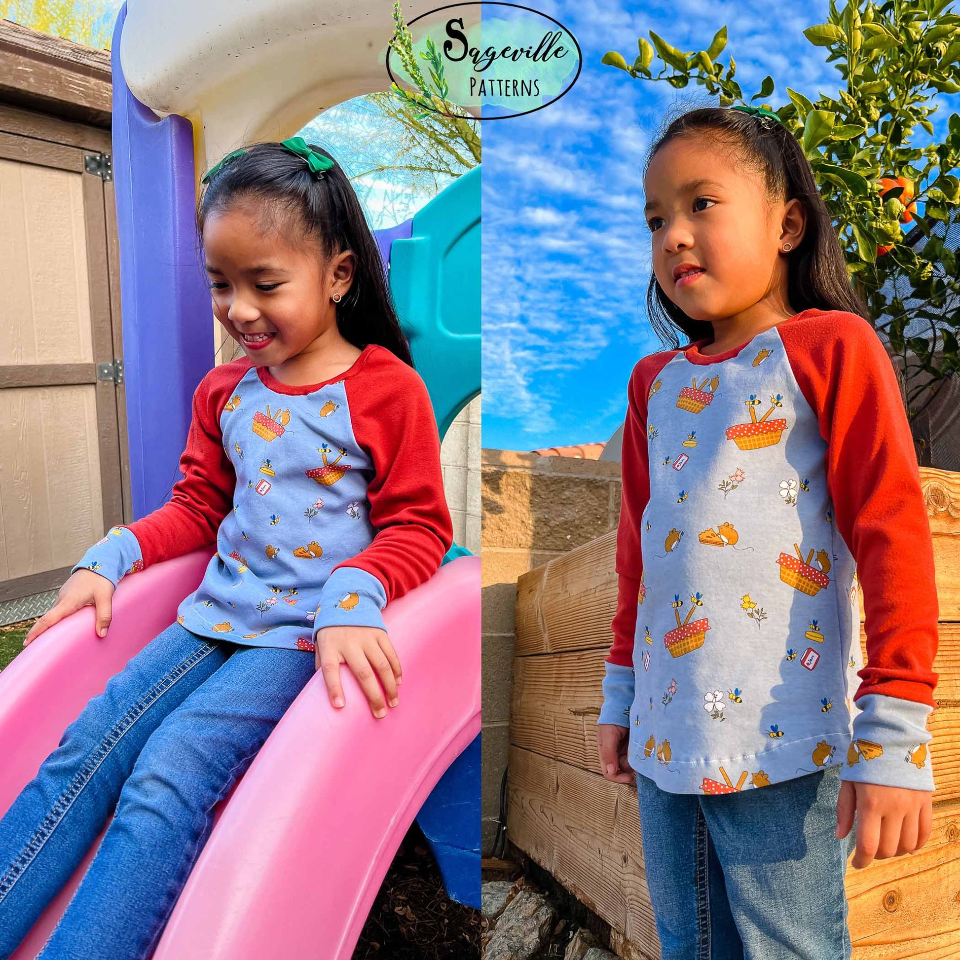 Kid's Canyon Raglan