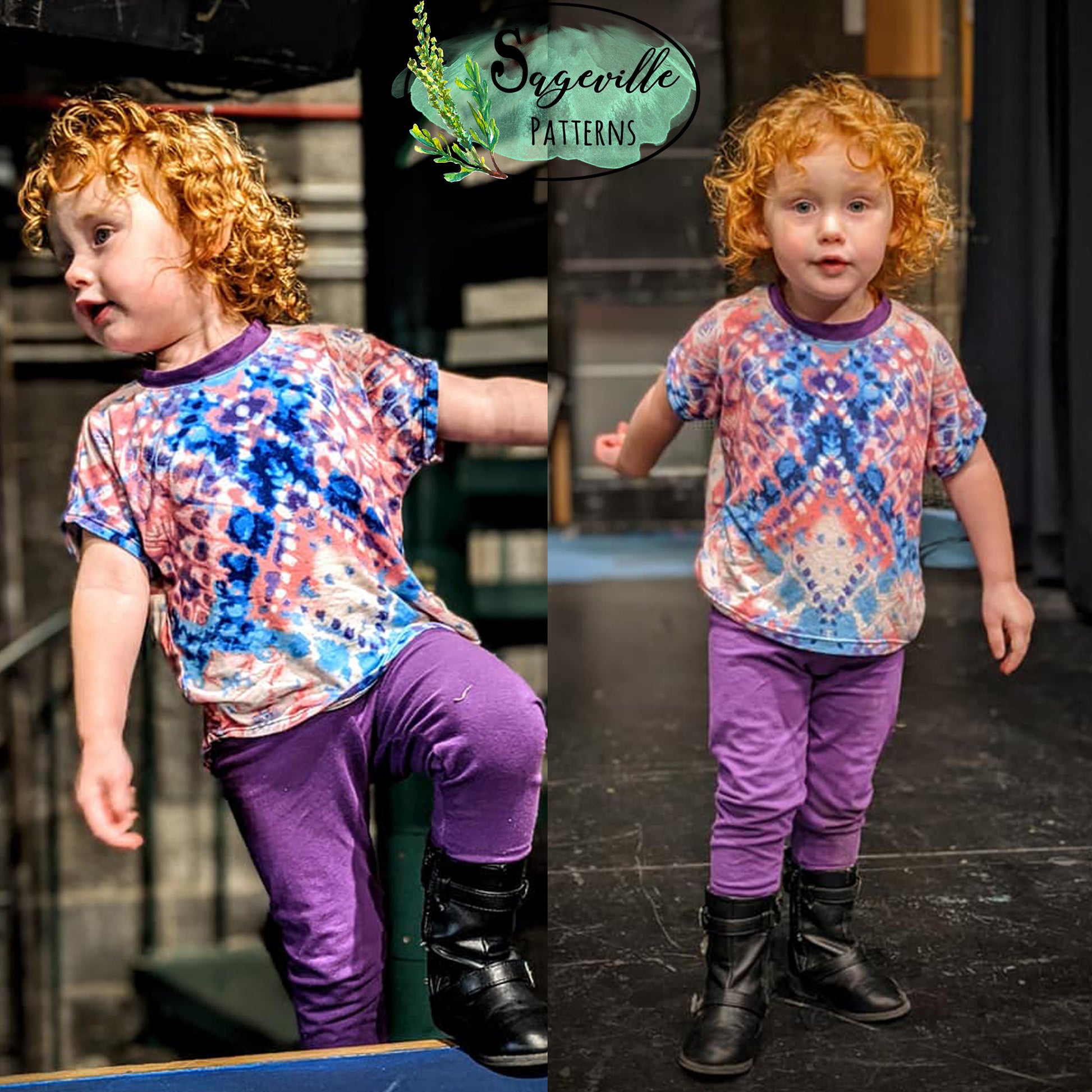 Hazelnut Top Bundle! Save big when you buy BOTH the Women's & Girl's Patterns!