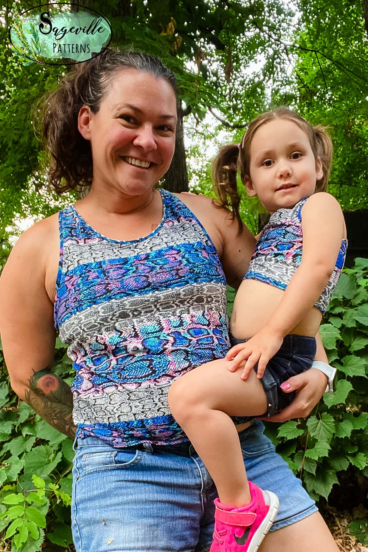 Calla Tank Pattern Bundle-Save on BOTH women's and girl's patterns!