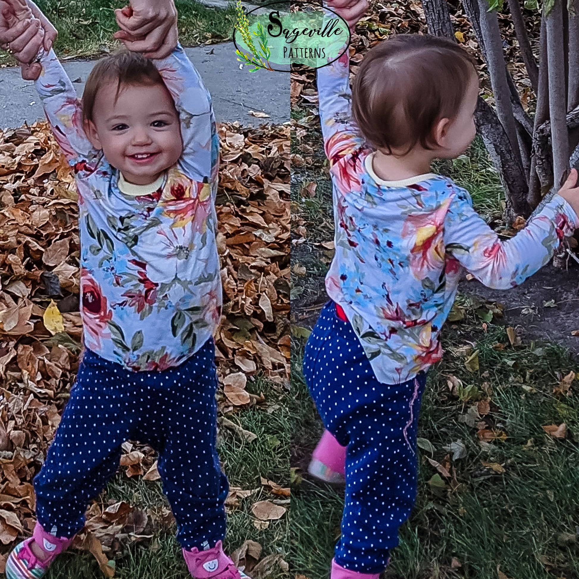 Kid's Buttercup Tee *Grab it for FREE with the code in the Sageville Patterns Sewing Group on Facebook!