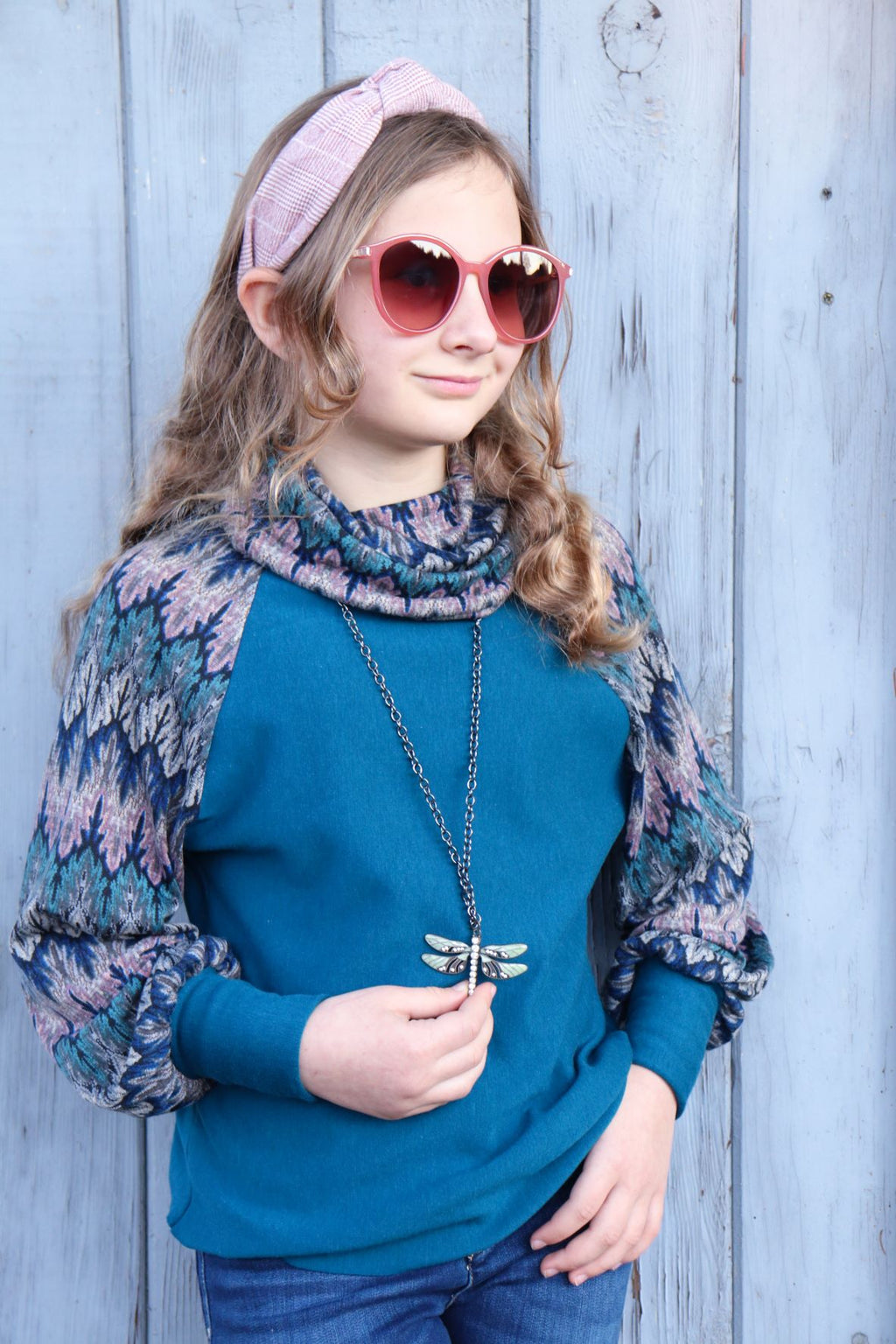 Girls Aspen Raglan