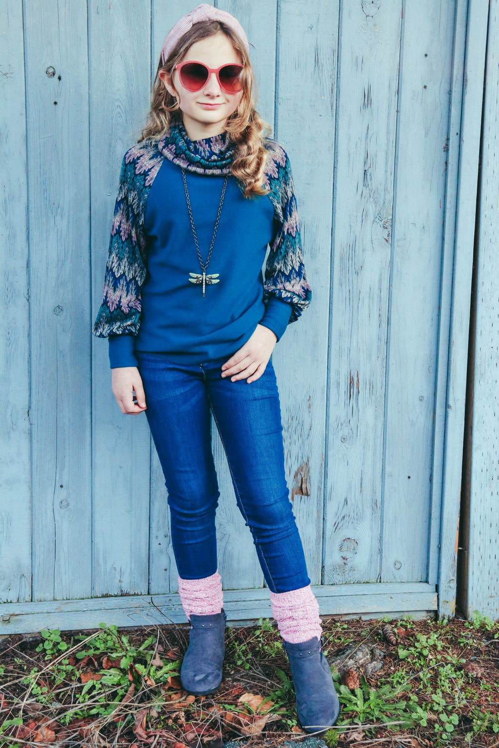 Girls Aspen Raglan