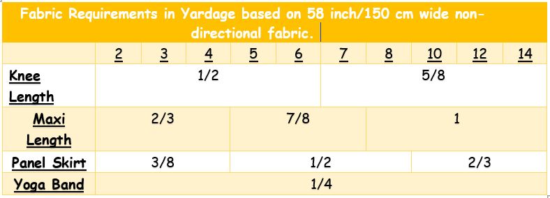 Dahlia Skirt Bundle! Get both the women's and girl's pattern.