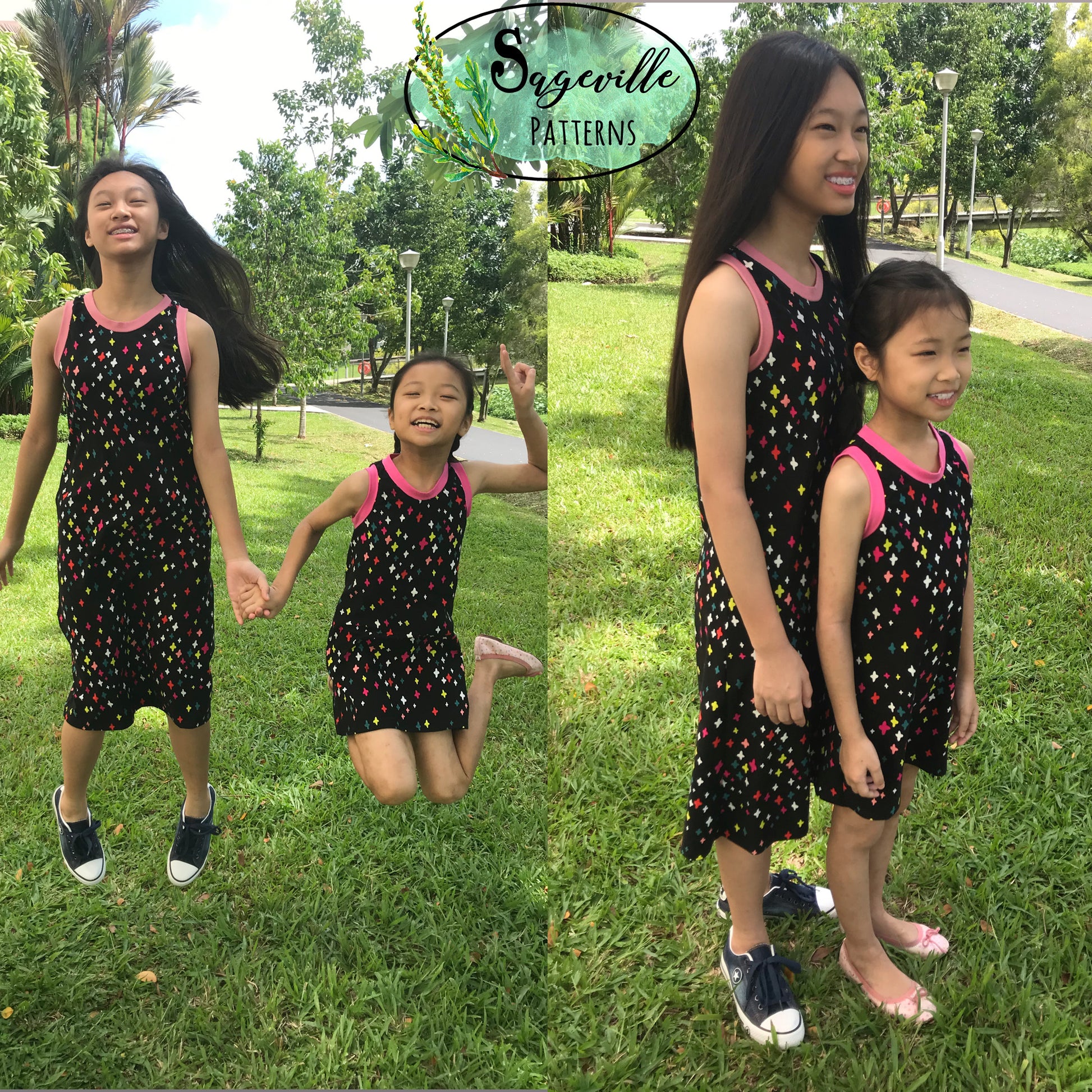 Girls-Juniors Phlox Tank Top & Dress