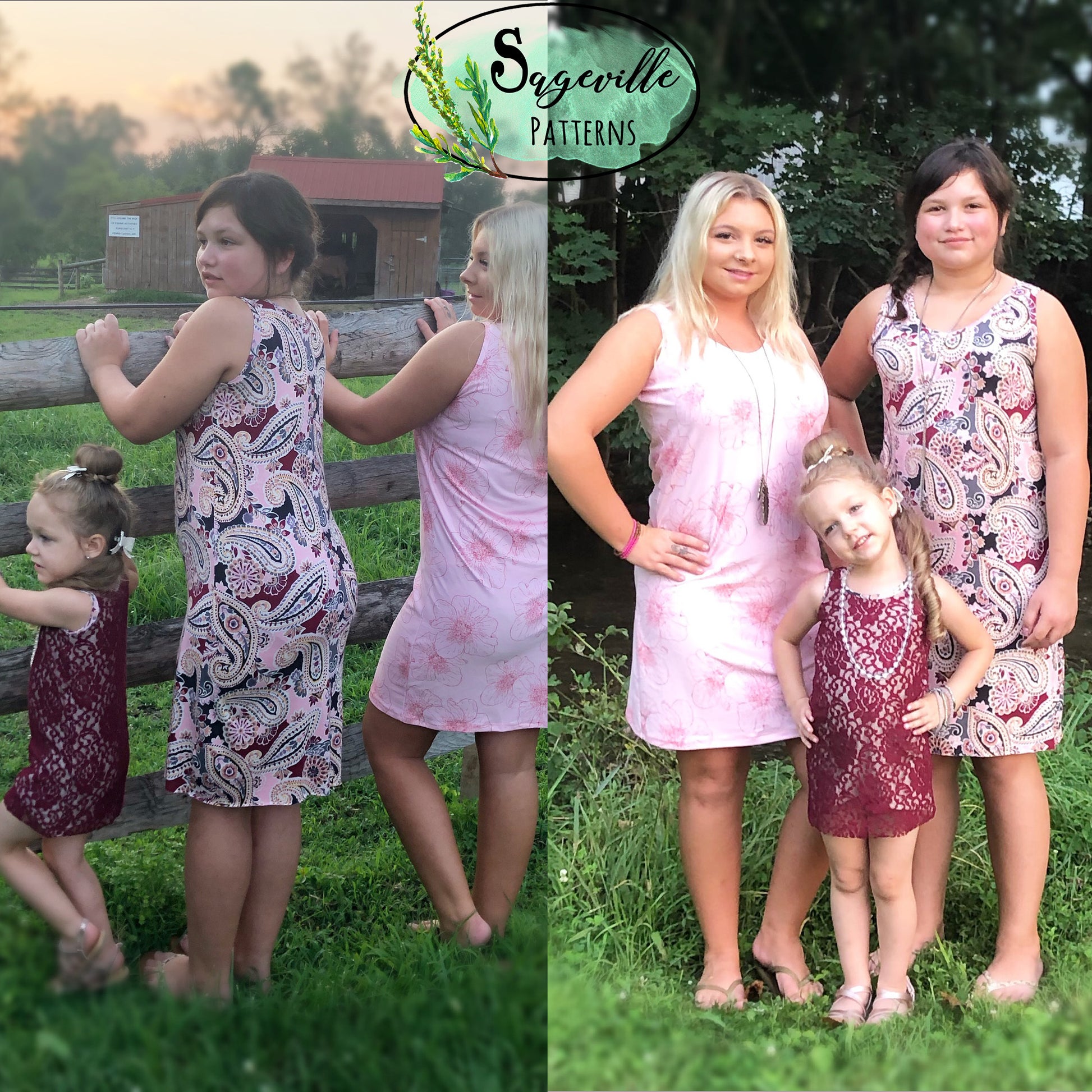Girls-Juniors Phlox Tank Top & Dress