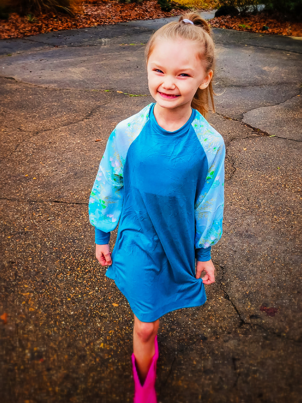 Girls Aspen Raglan