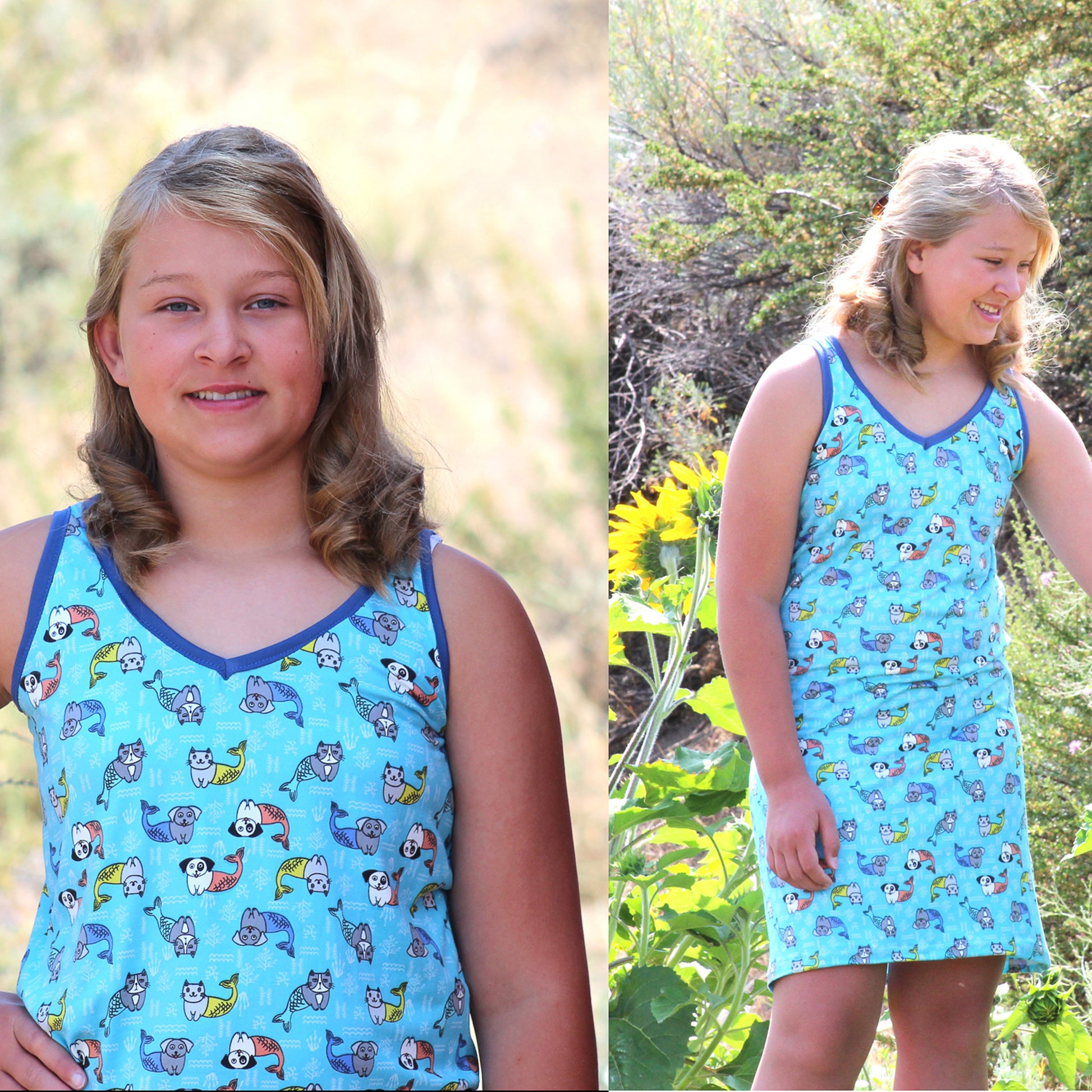 Girls-Juniors Phlox Tank Top & Dress