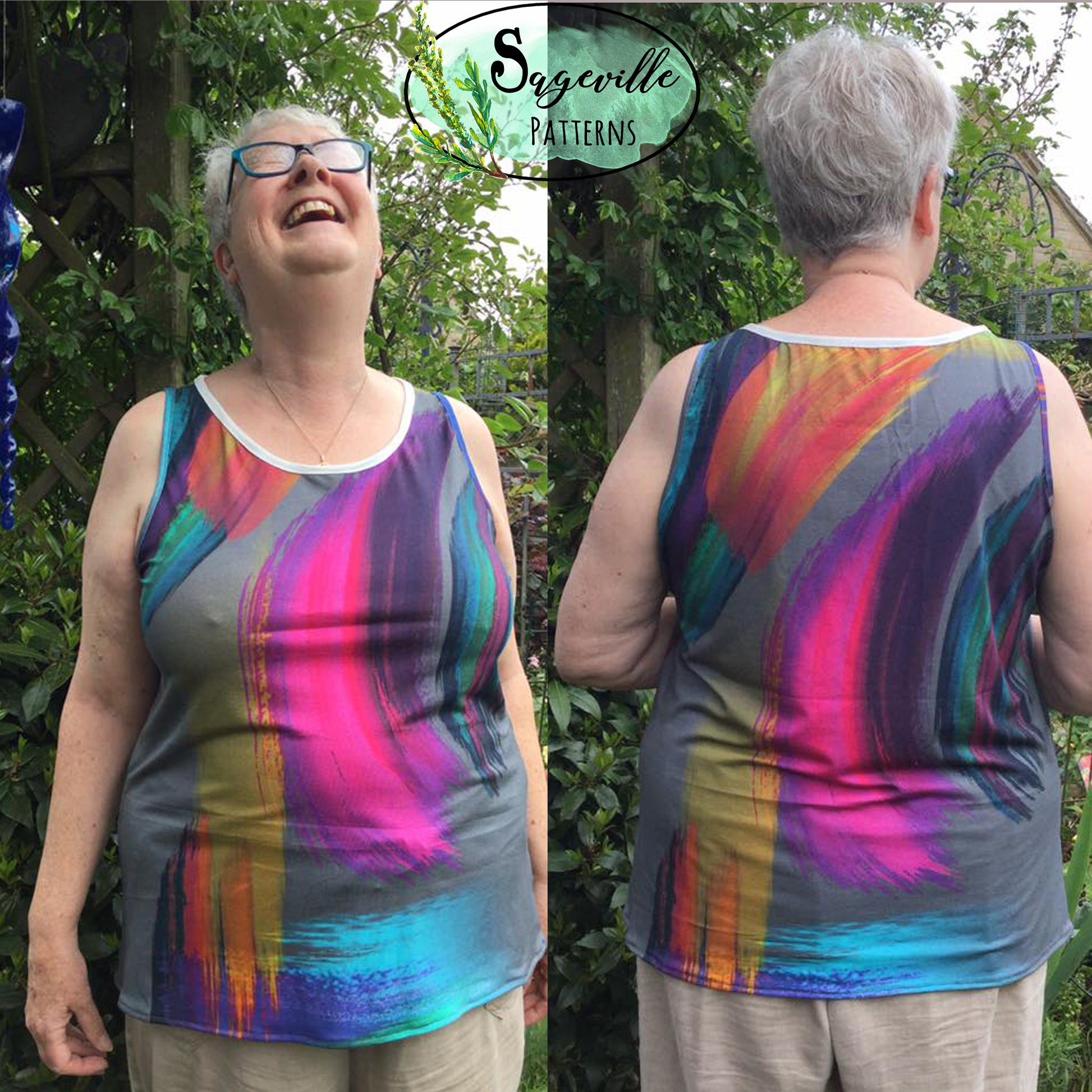 Phlox Tank Top and Dress