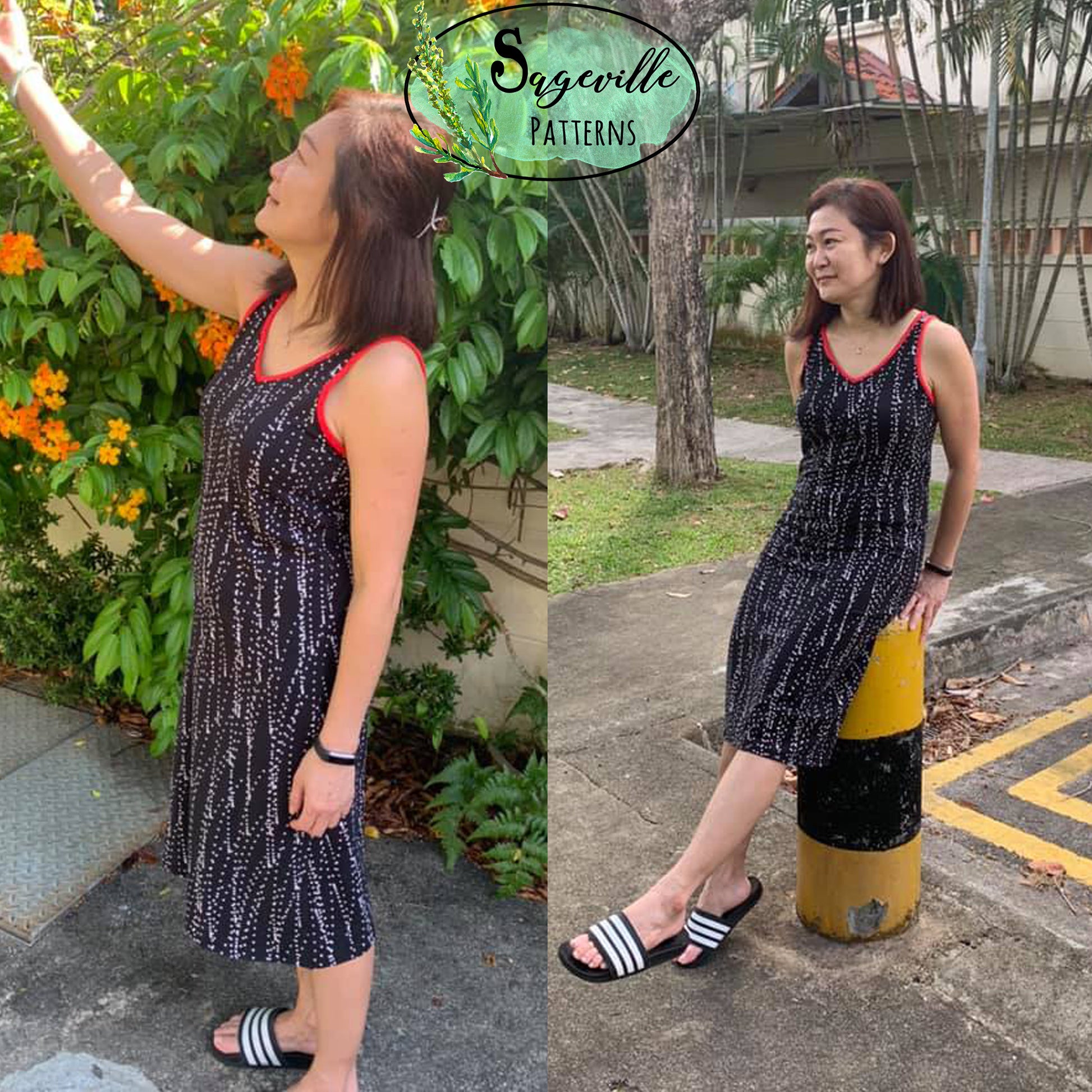 Phlox Tank Top and Dress