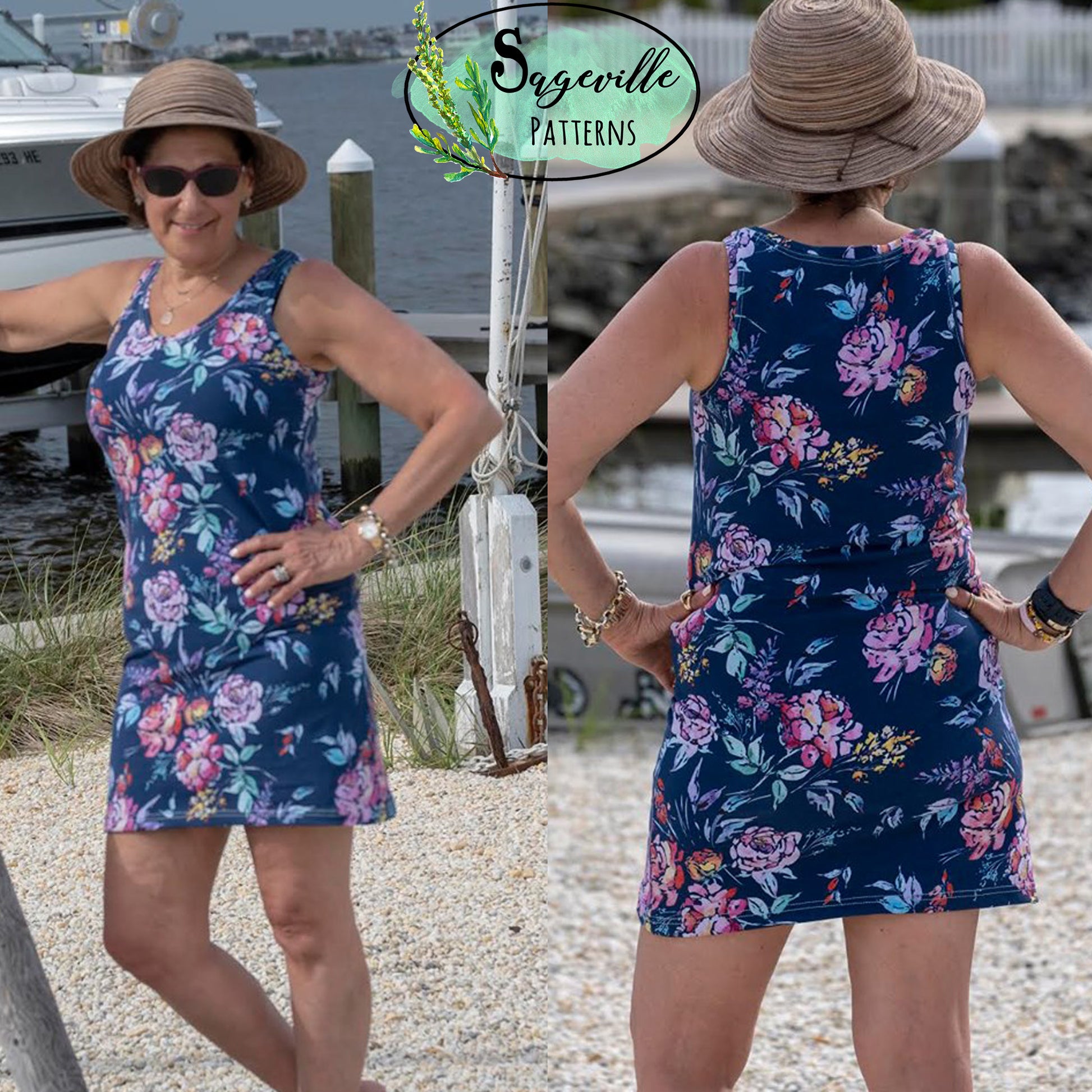 Phlox Tank Top and Dress