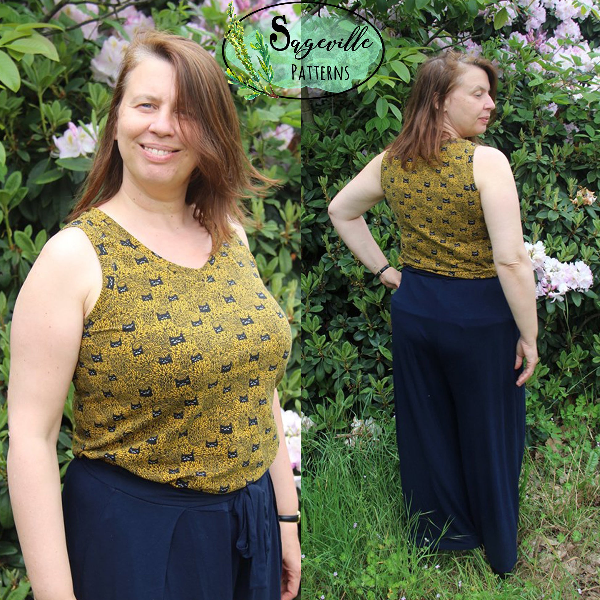 Phlox Tank Top and Dress