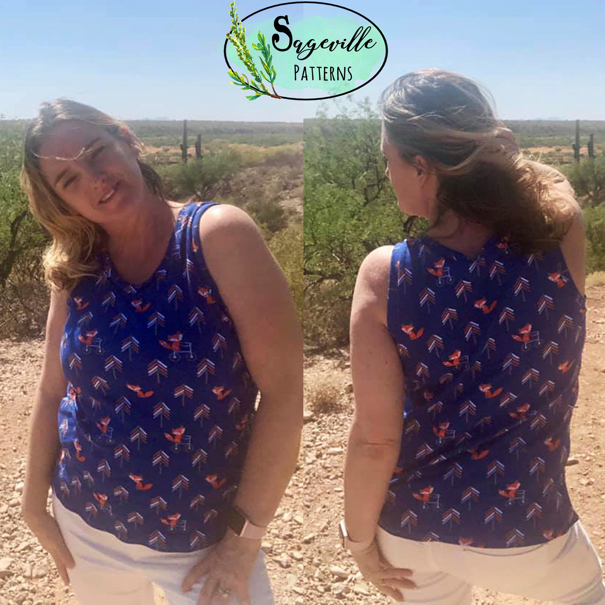 Phlox Tank Top and Dress