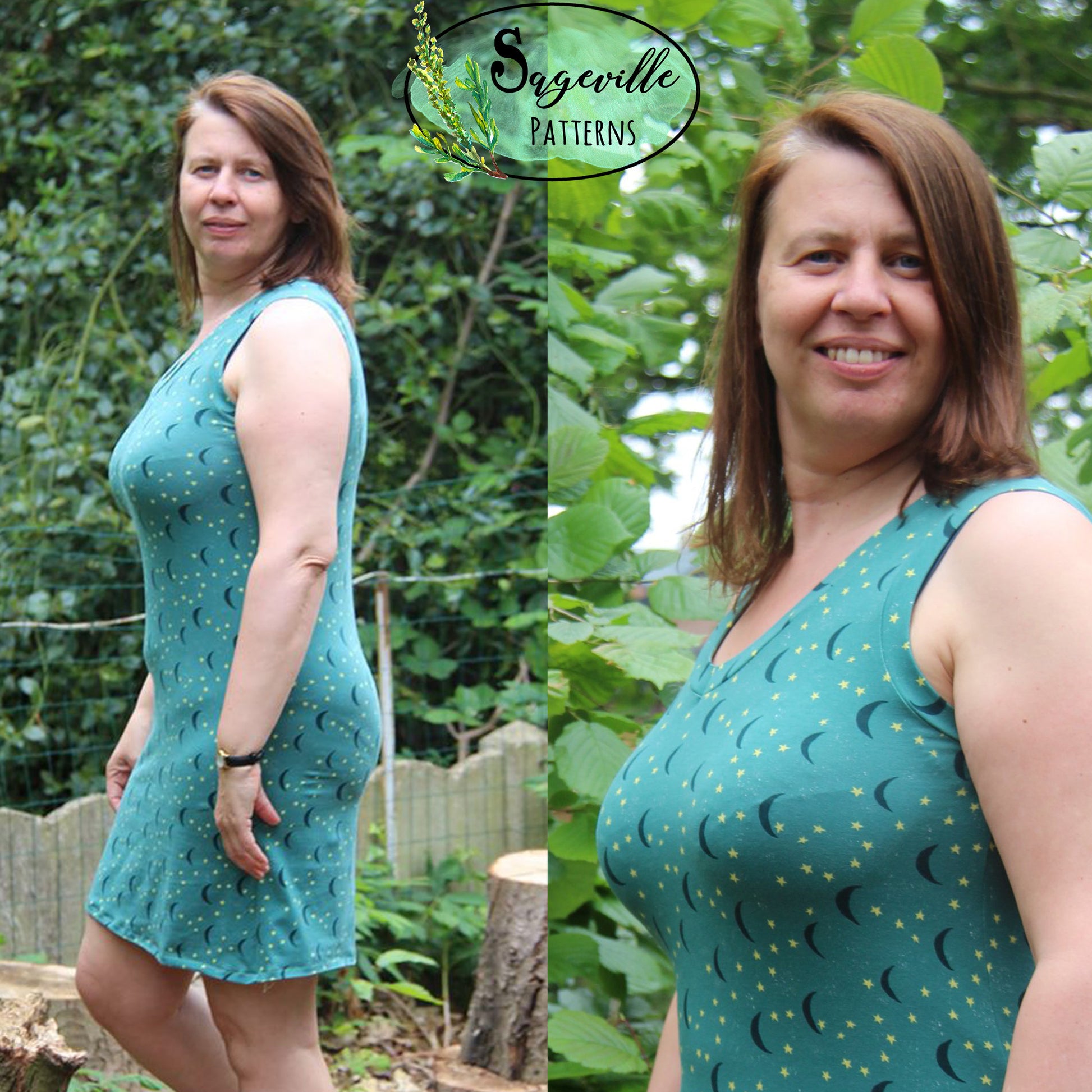 Phlox Tank Top and Dress