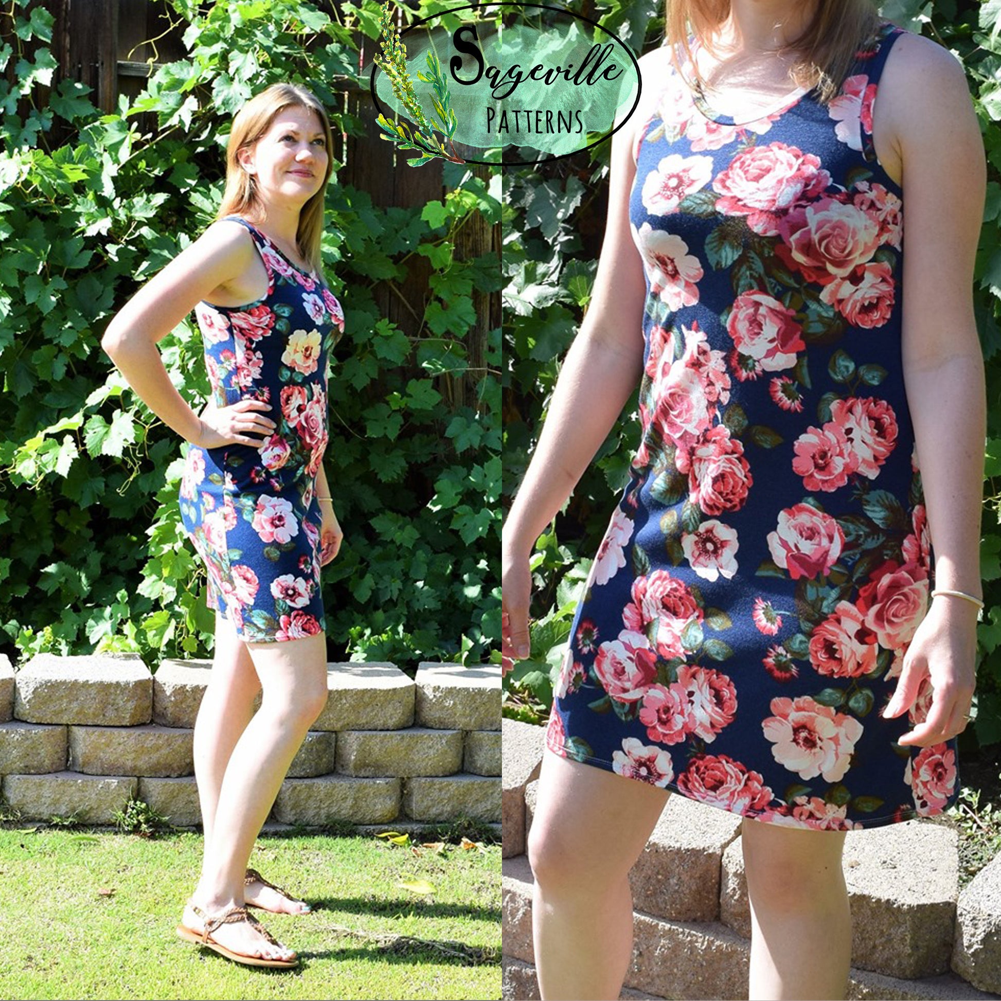 Phlox Tank Top and Dress