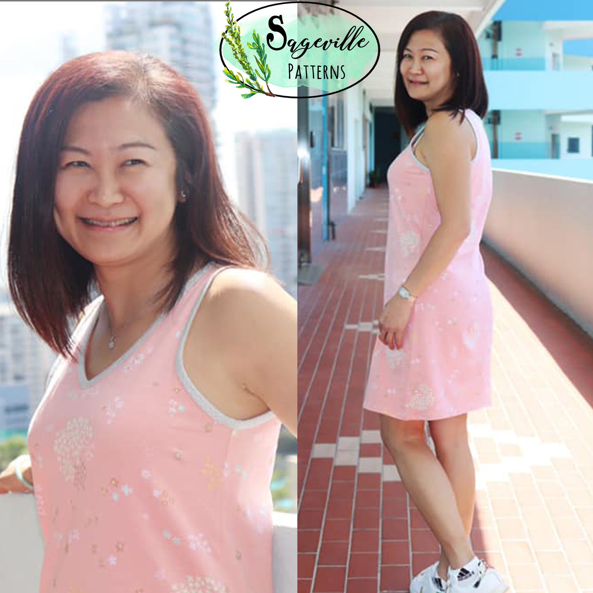 Phlox Tank Top and Dress