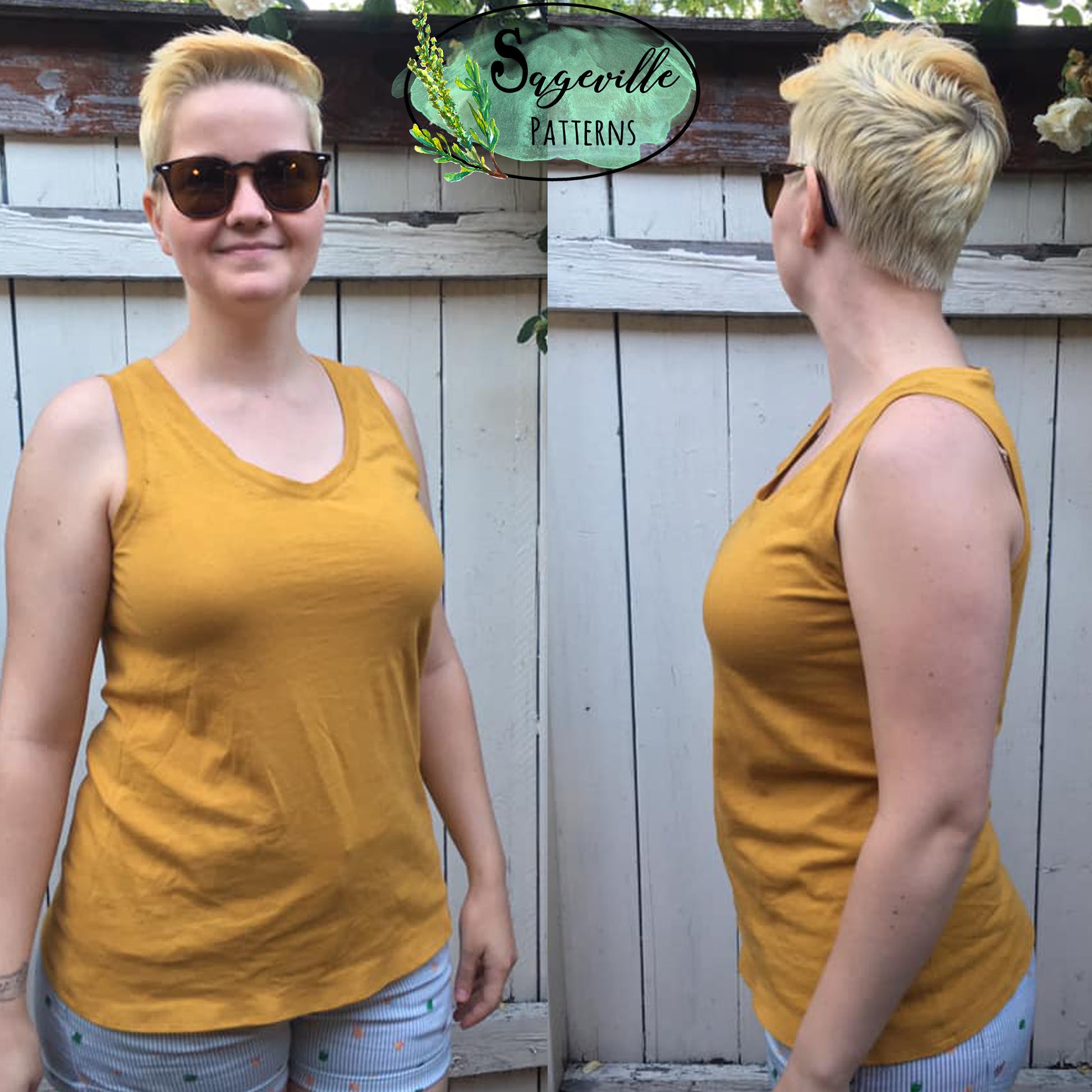Phlox Tank Top and Dress
