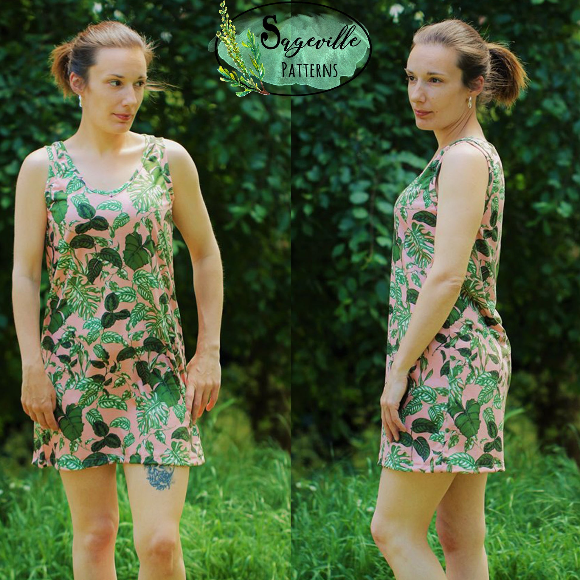 Phlox Tank Top and Dress
