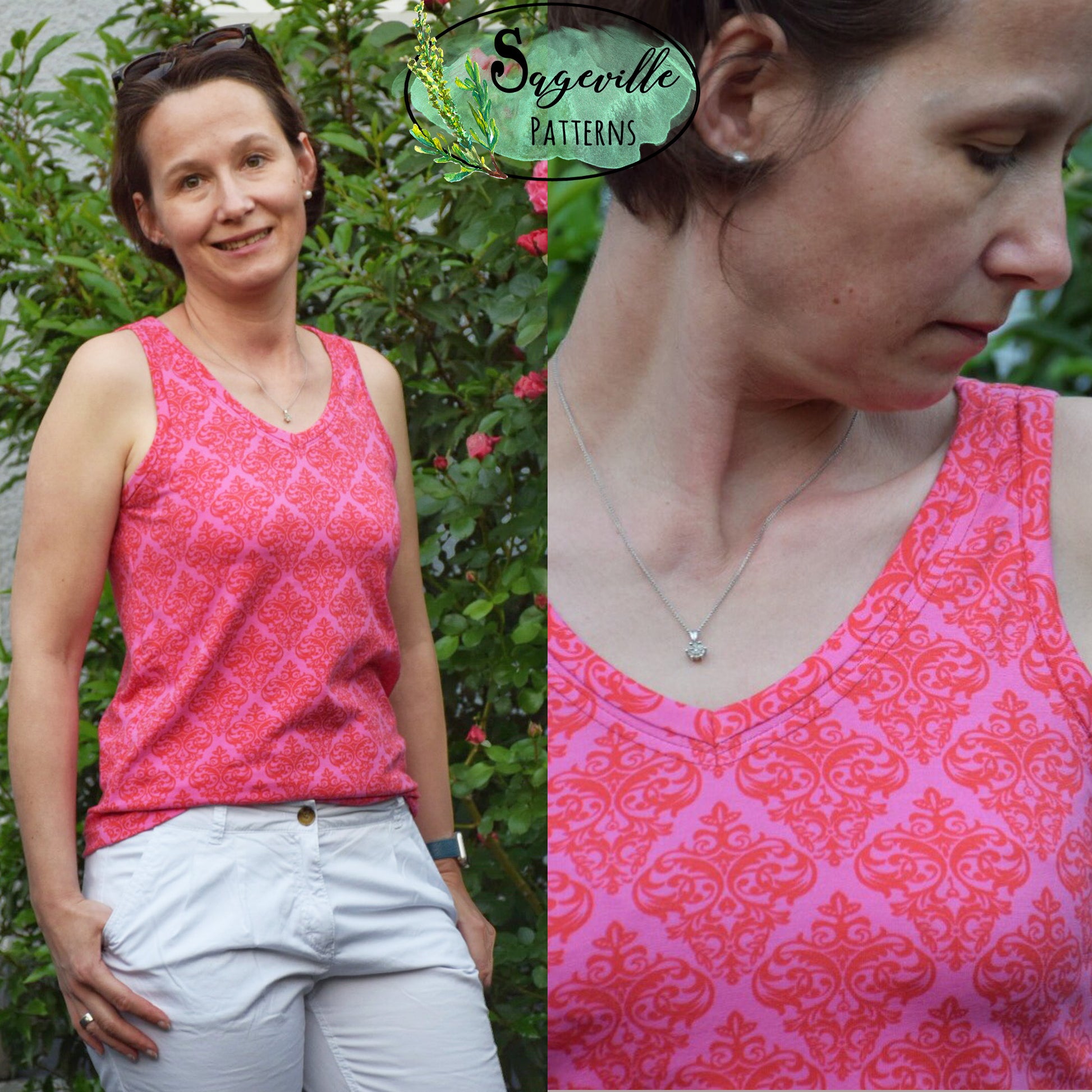 Phlox Tank Top and Dress