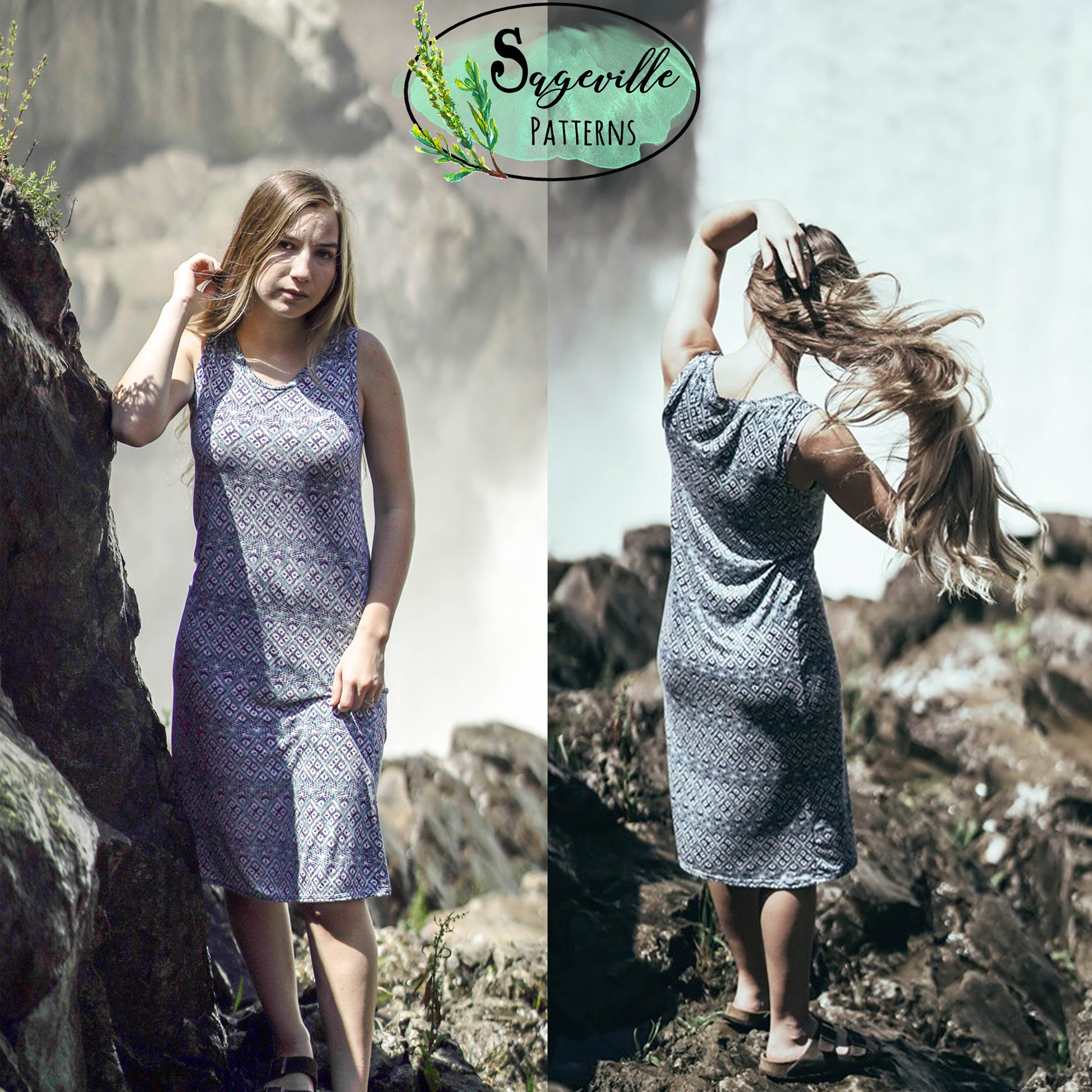 Phlox Tank Top and Dress
