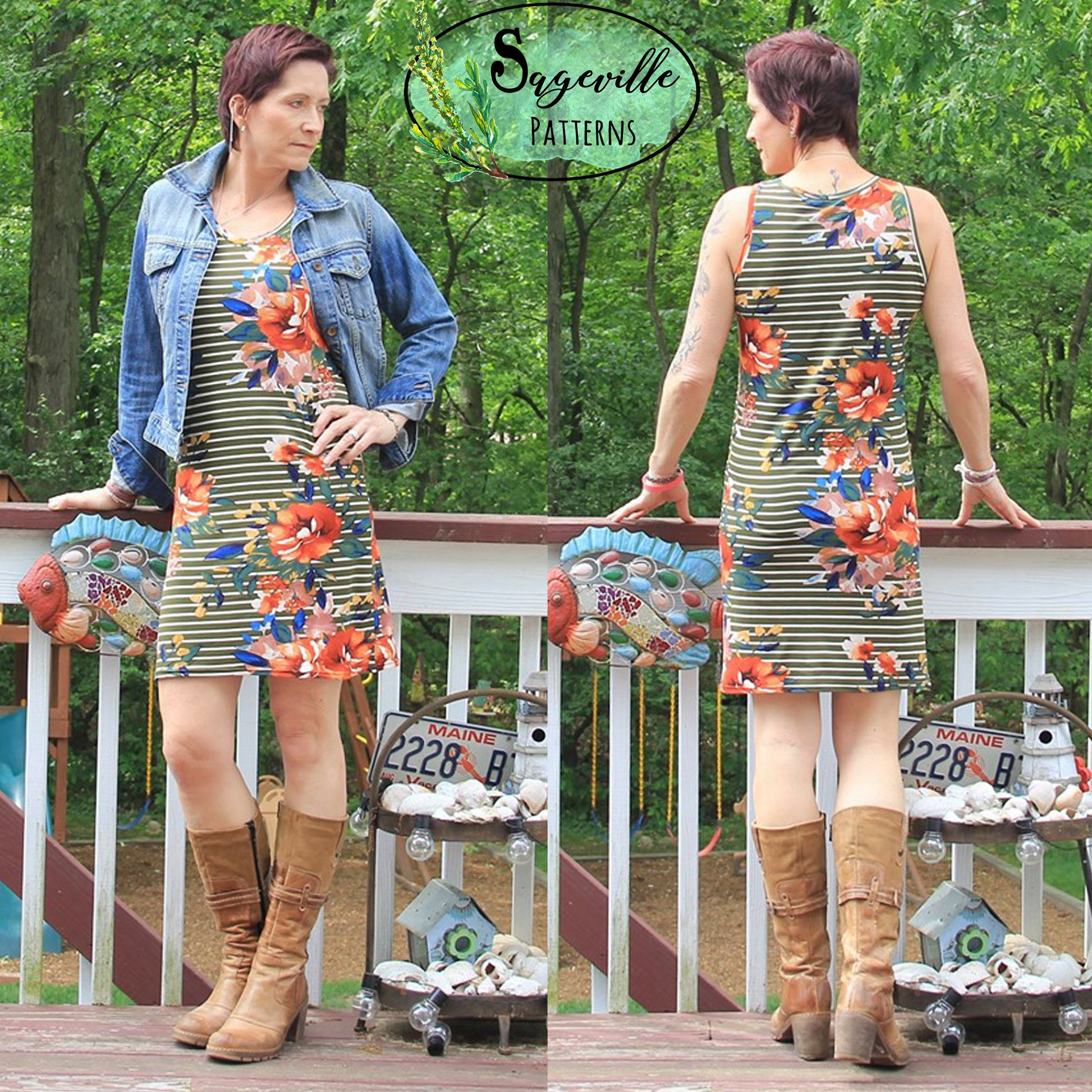 Phlox Tank Top and Dress