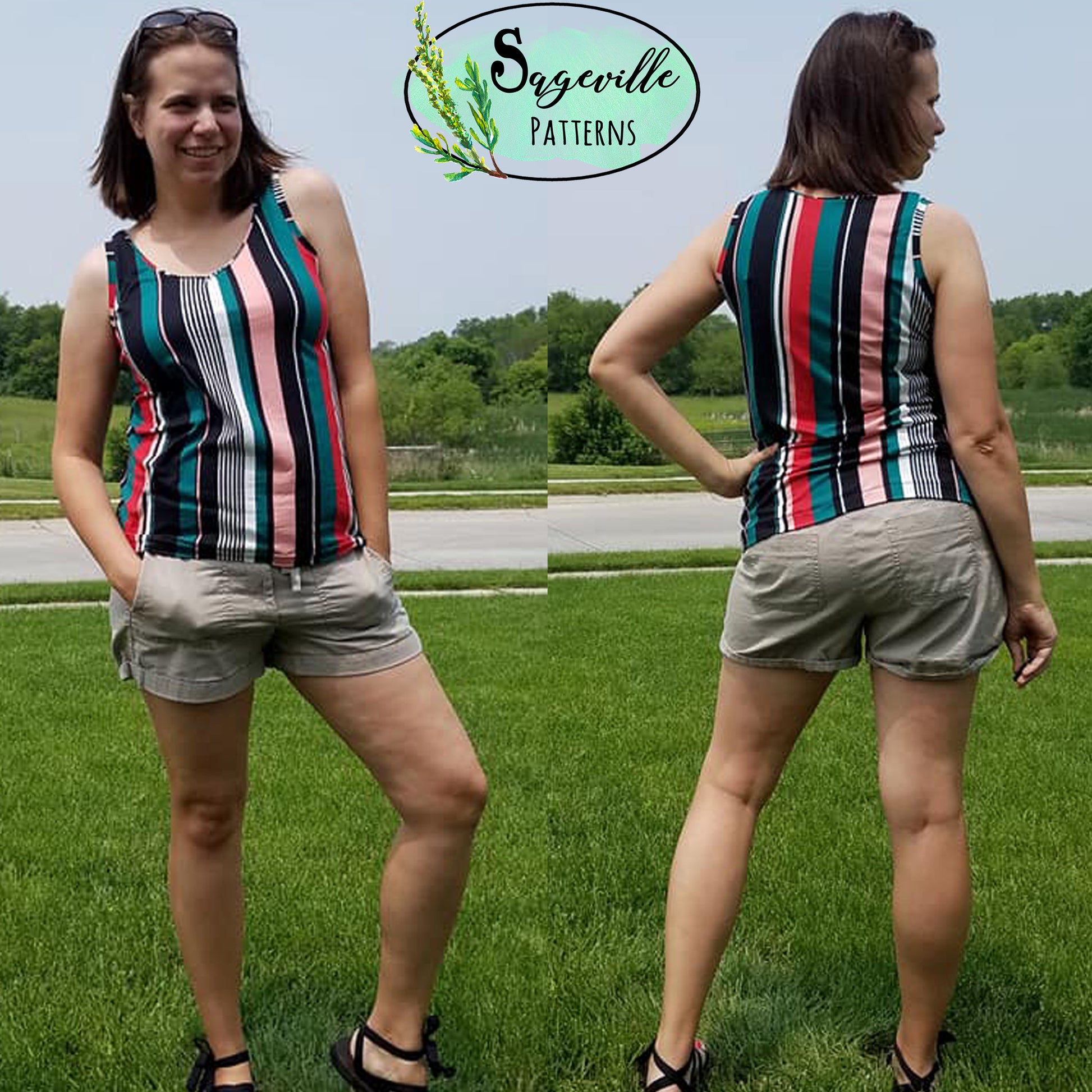 Phlox Tank Top and Dress