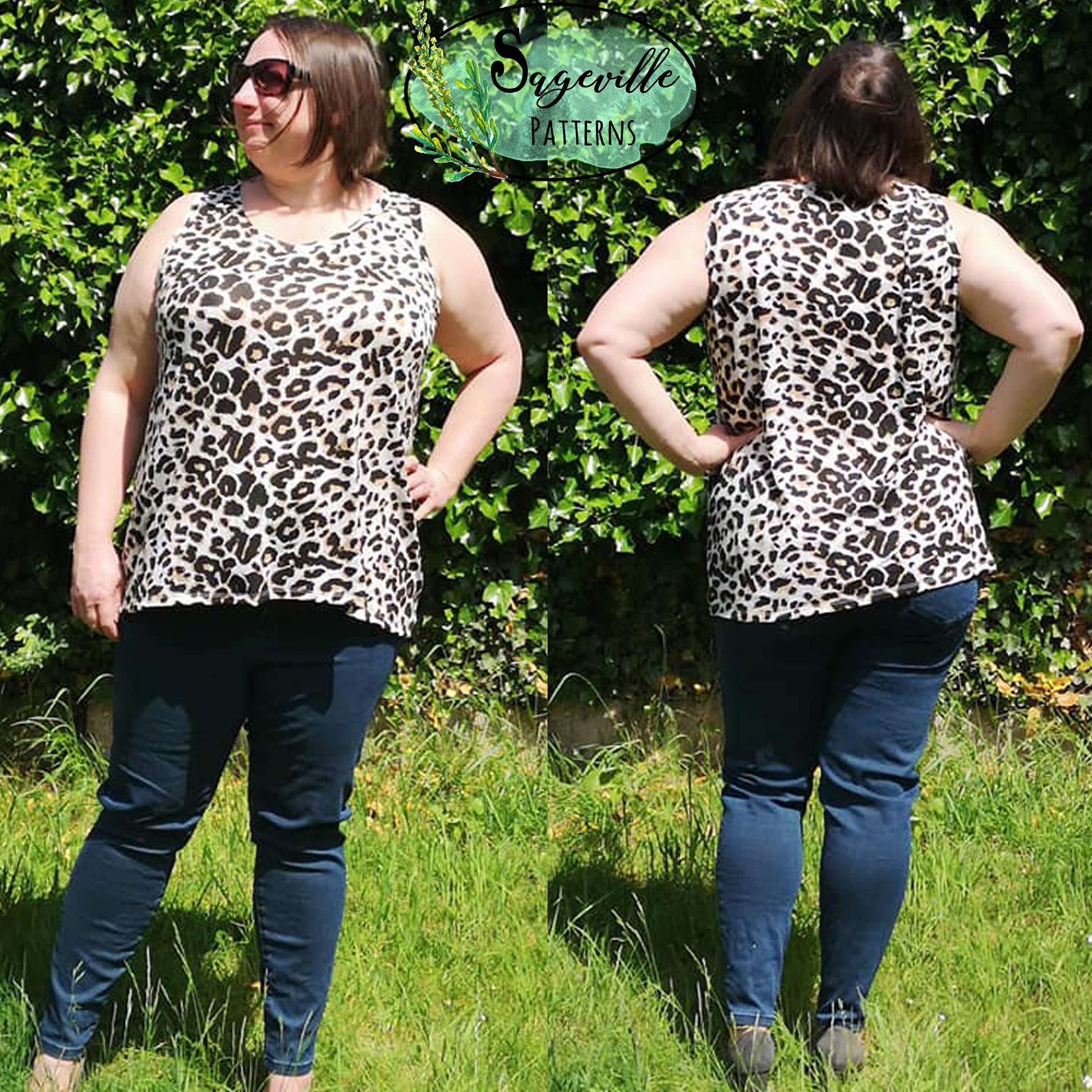 Phlox Tank Top and Dress