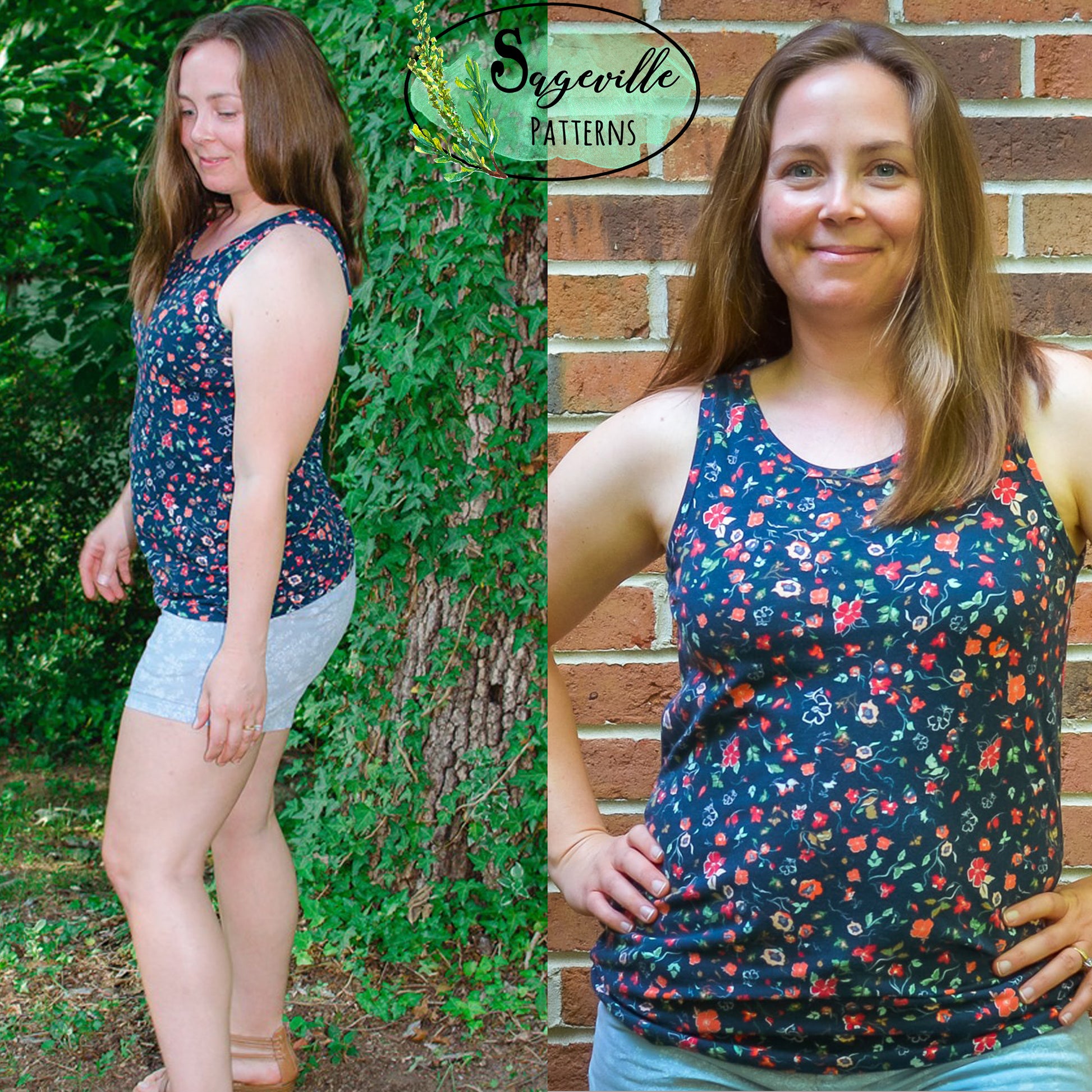 Phlox Tank Top and Dress