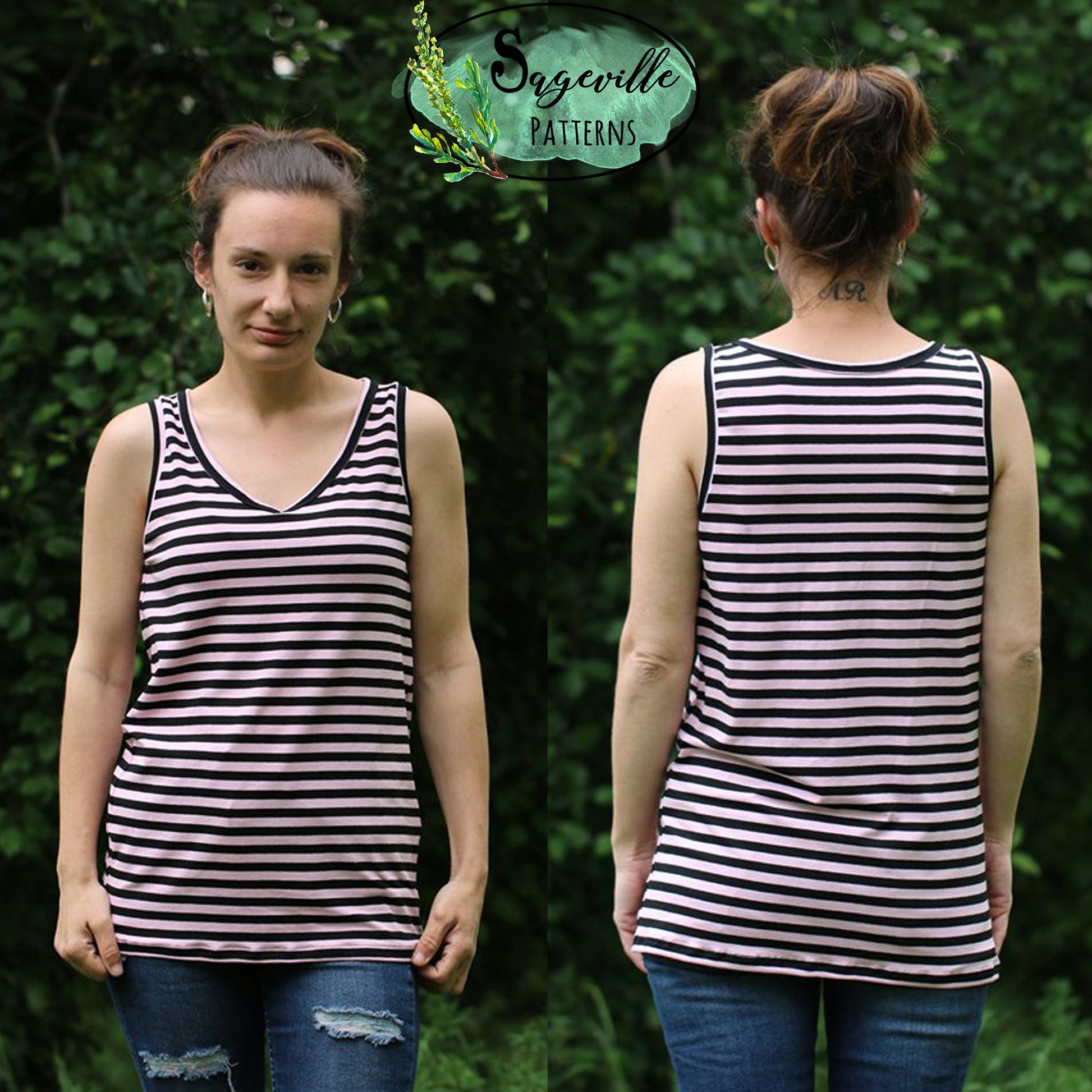 Phlox Tank Top and Dress