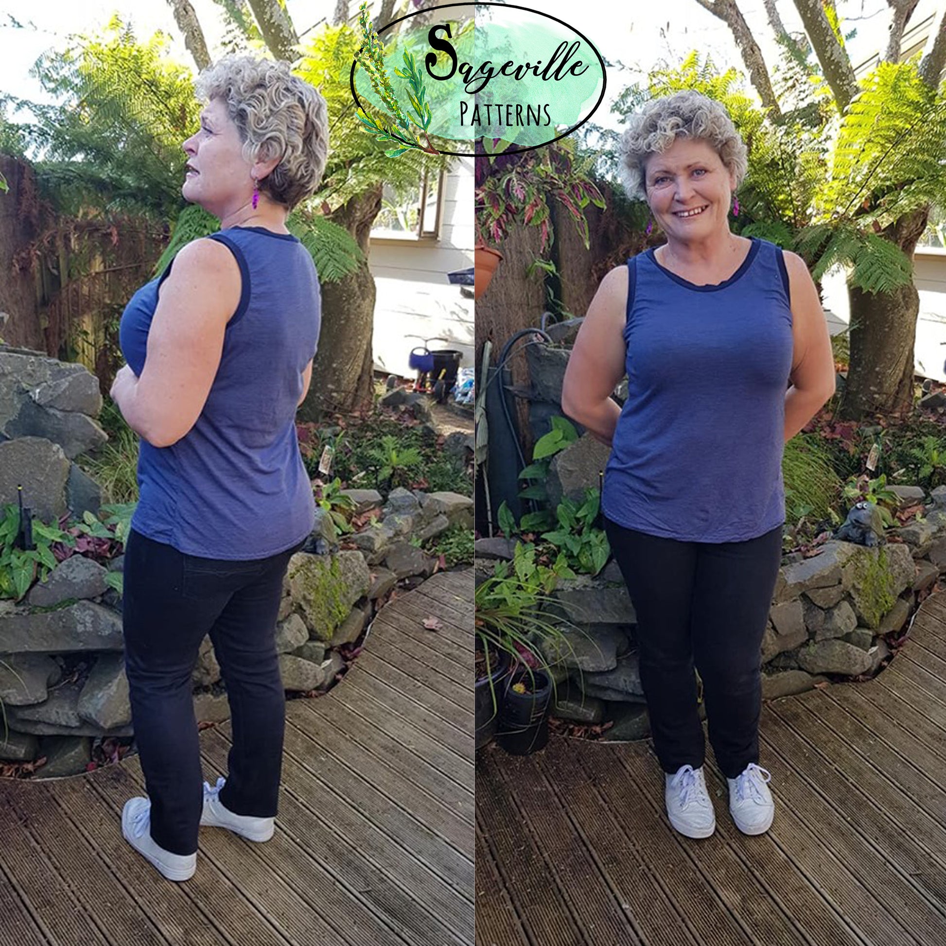 Phlox Tank Top and Dress