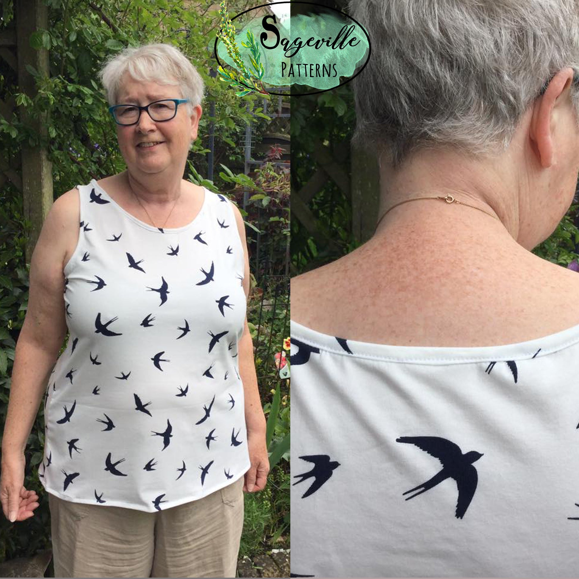 Phlox Tank Top and Dress