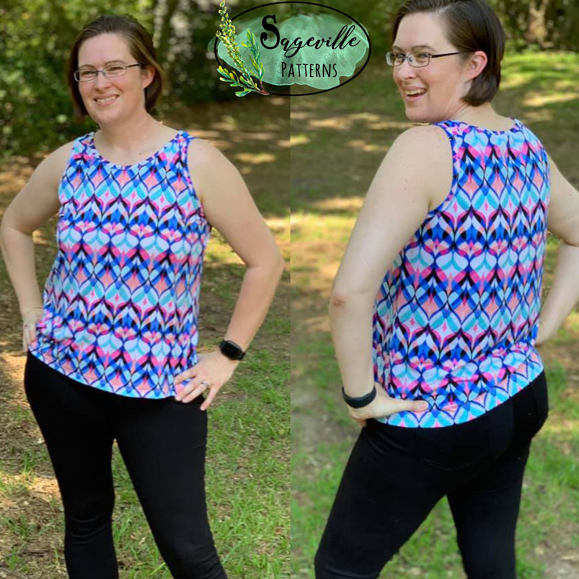 Phlox Tank Top and Dress