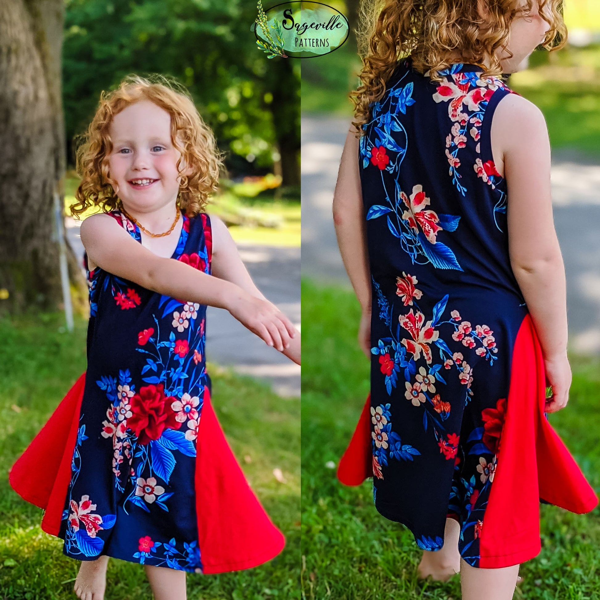 Girls Gardenia Dress & Top
