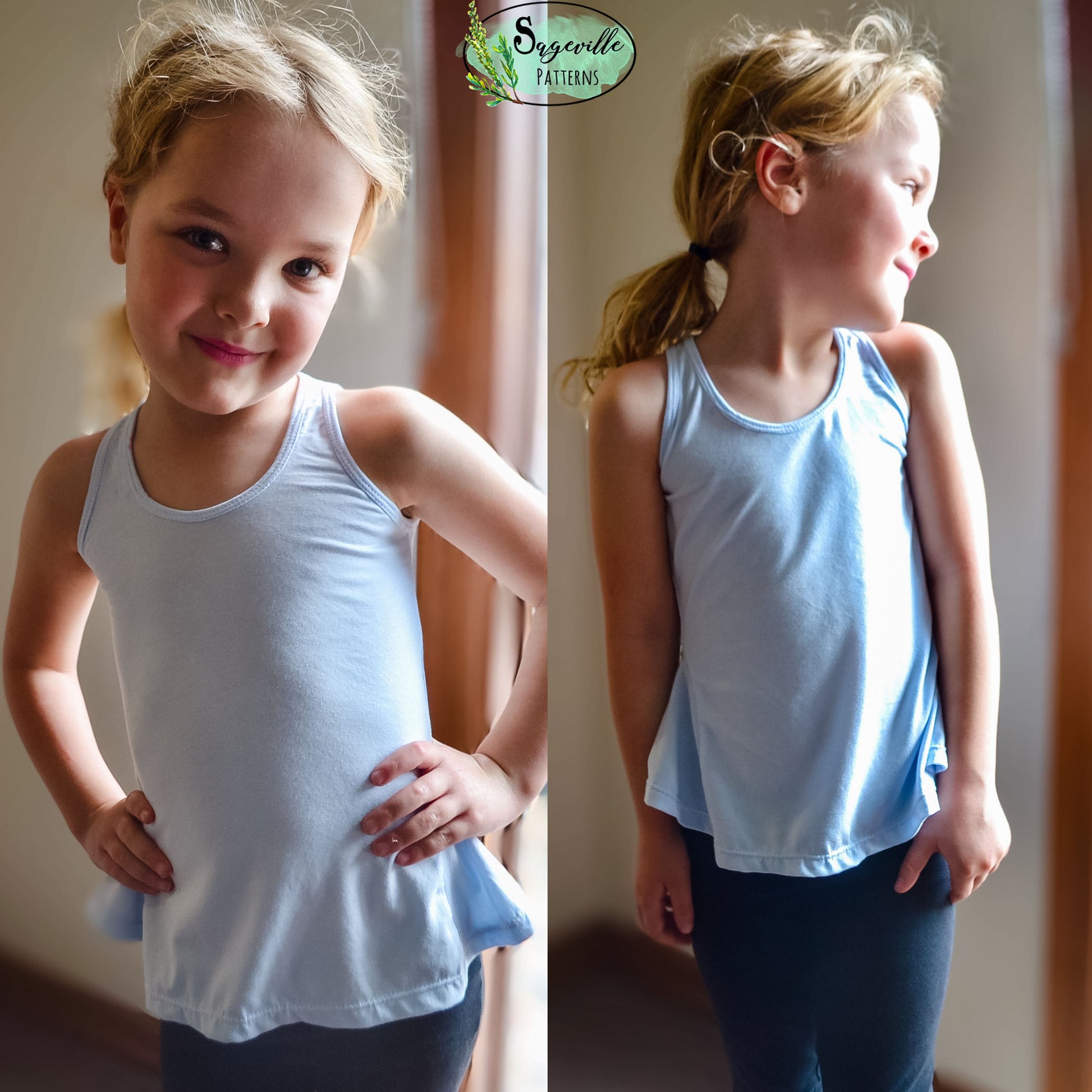 Girls Gardenia Dress & Top