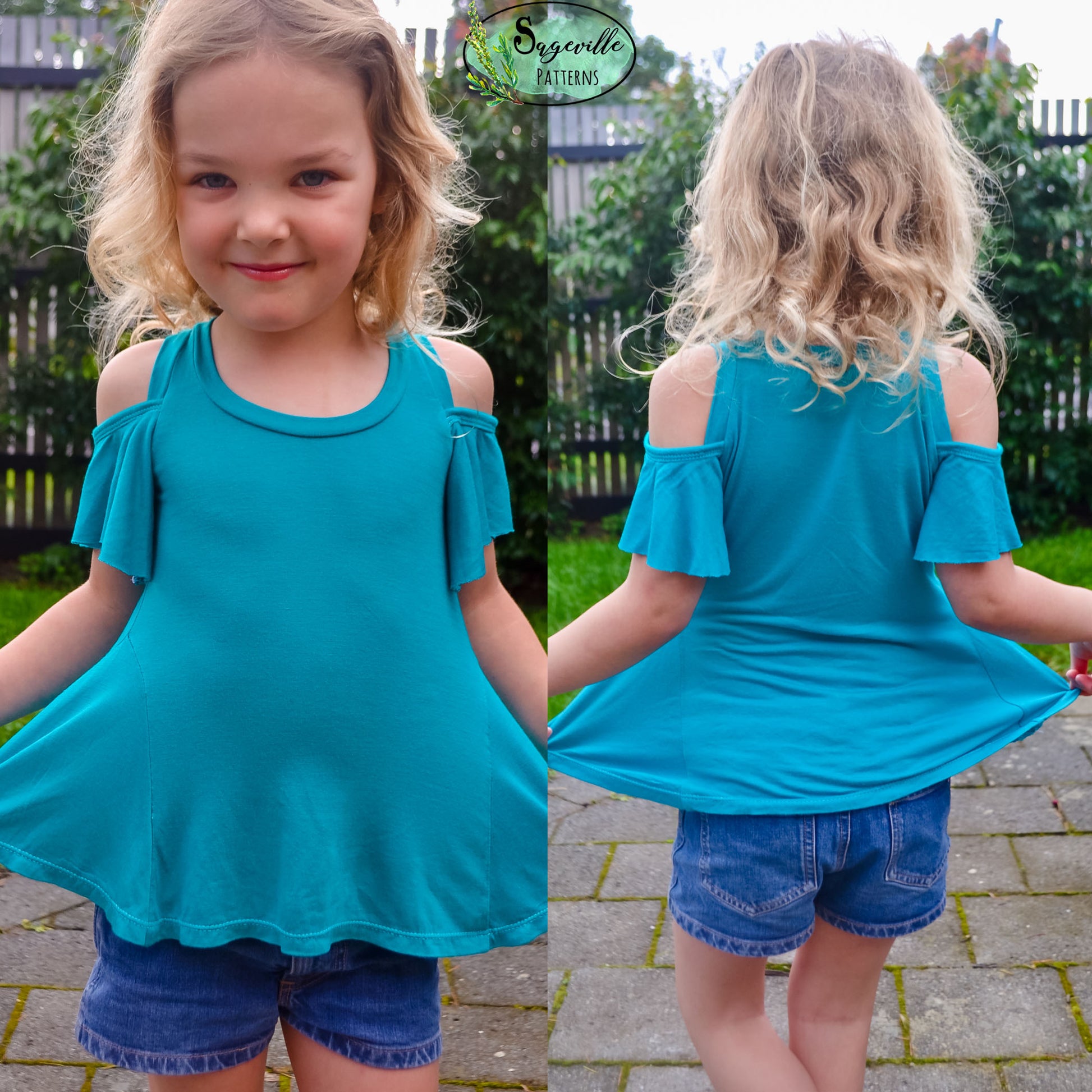 Girls Gardenia Dress & Top
