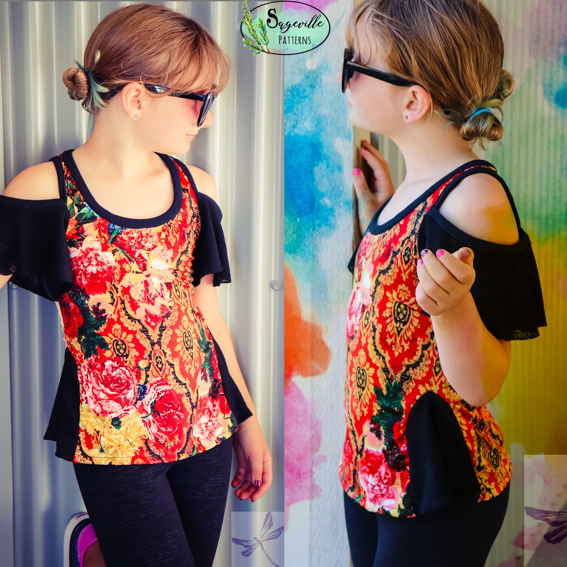Girls Gardenia Dress & Top