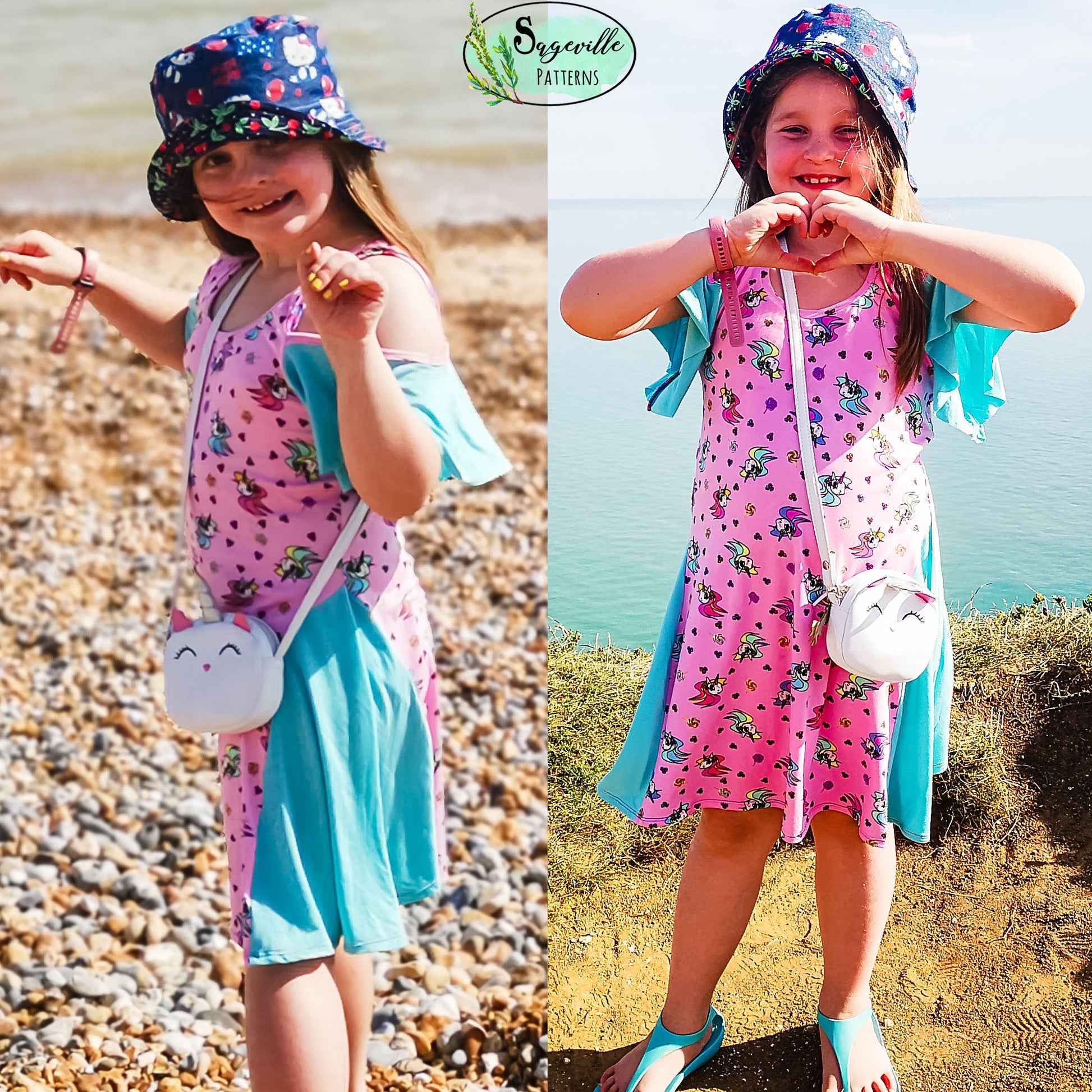 Girls Gardenia Dress & Top