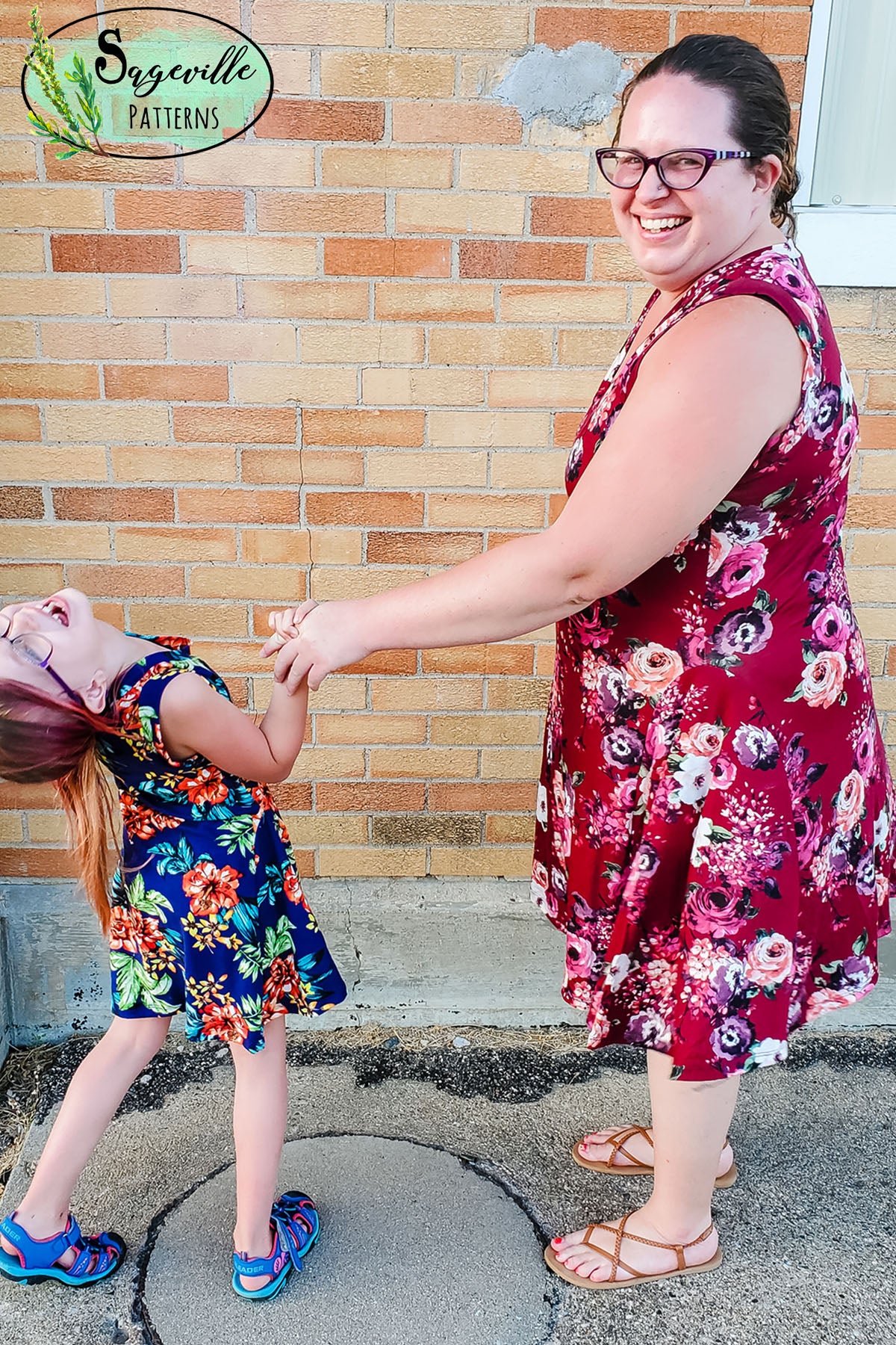 Gardenia Dress & Top Bundle! Bigger Savings When You Buy The Women's and Girl's Patterns Together!