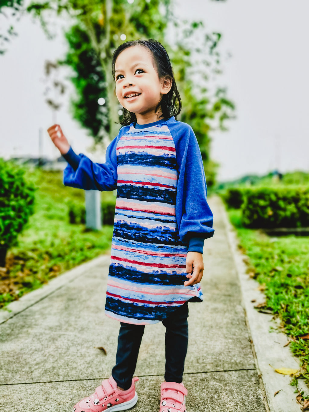 Girls Aspen Raglan