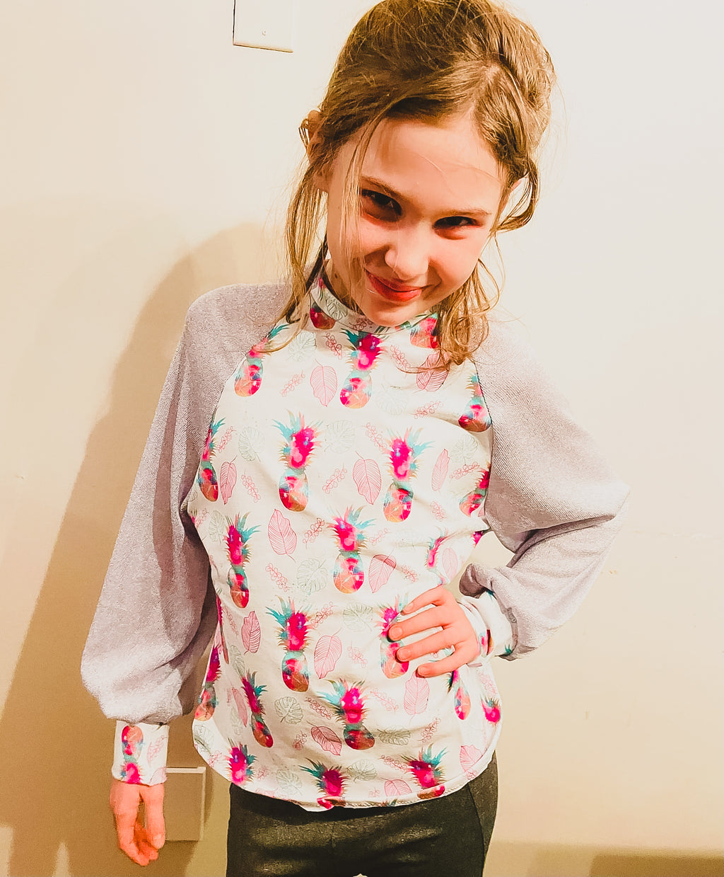 Girls Aspen Raglan