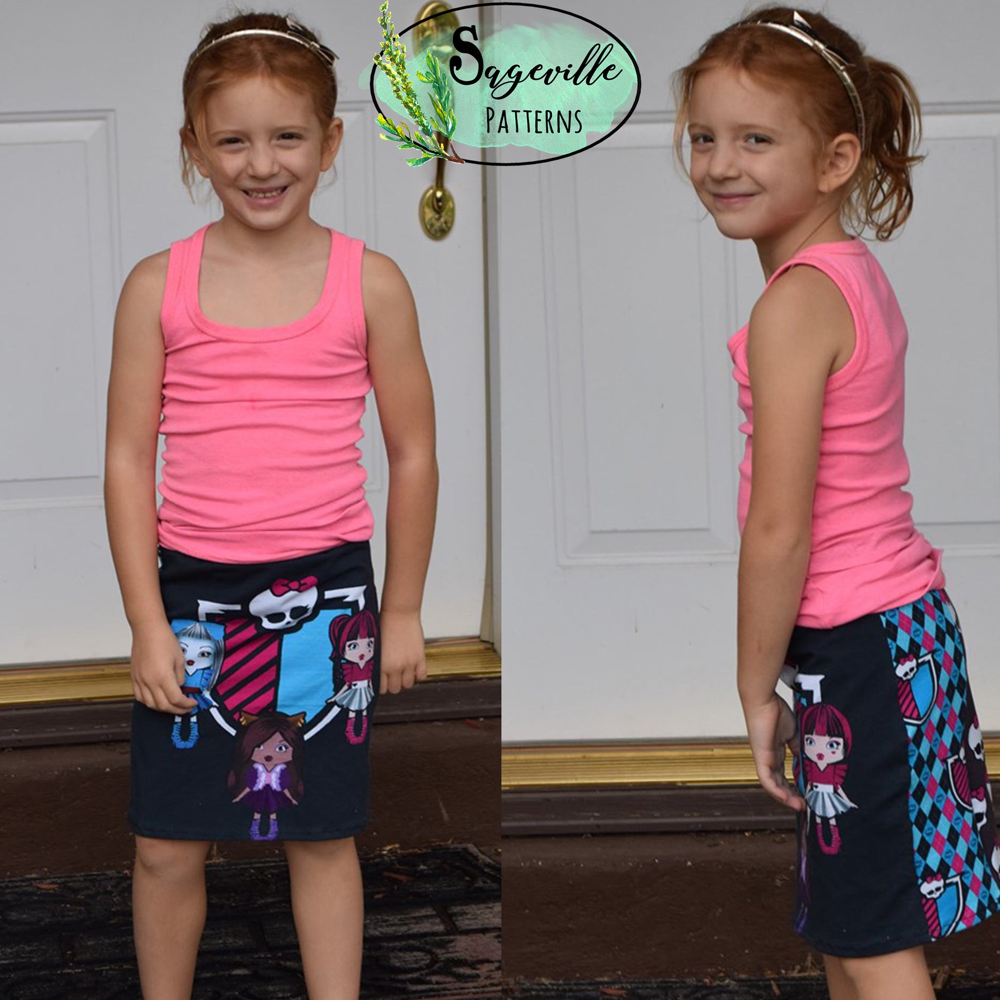 Girls Dahlia Skirt