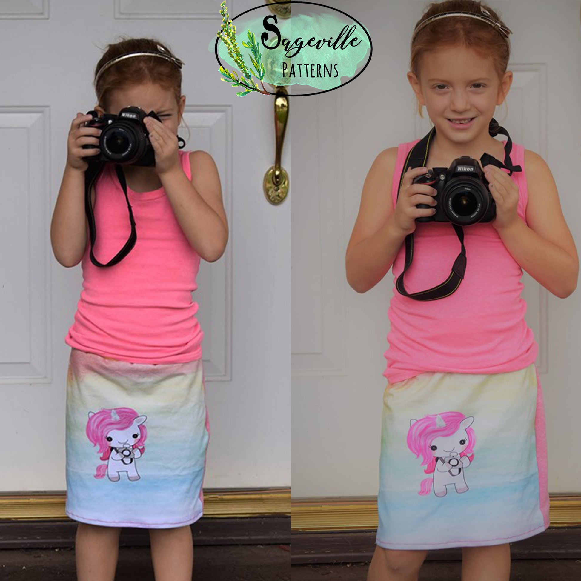 Girls Dahlia Skirt